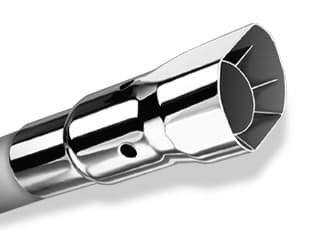 Touring Cat-Back Exhaust System 2.25in.IntoMuffler 2in.Out Incl. PipesMufflerMtg. Hardware3.38 in.x3in.Squarex6.75in.LongSingleAngle-CutIntercooledTip SingleRightRearExit product image