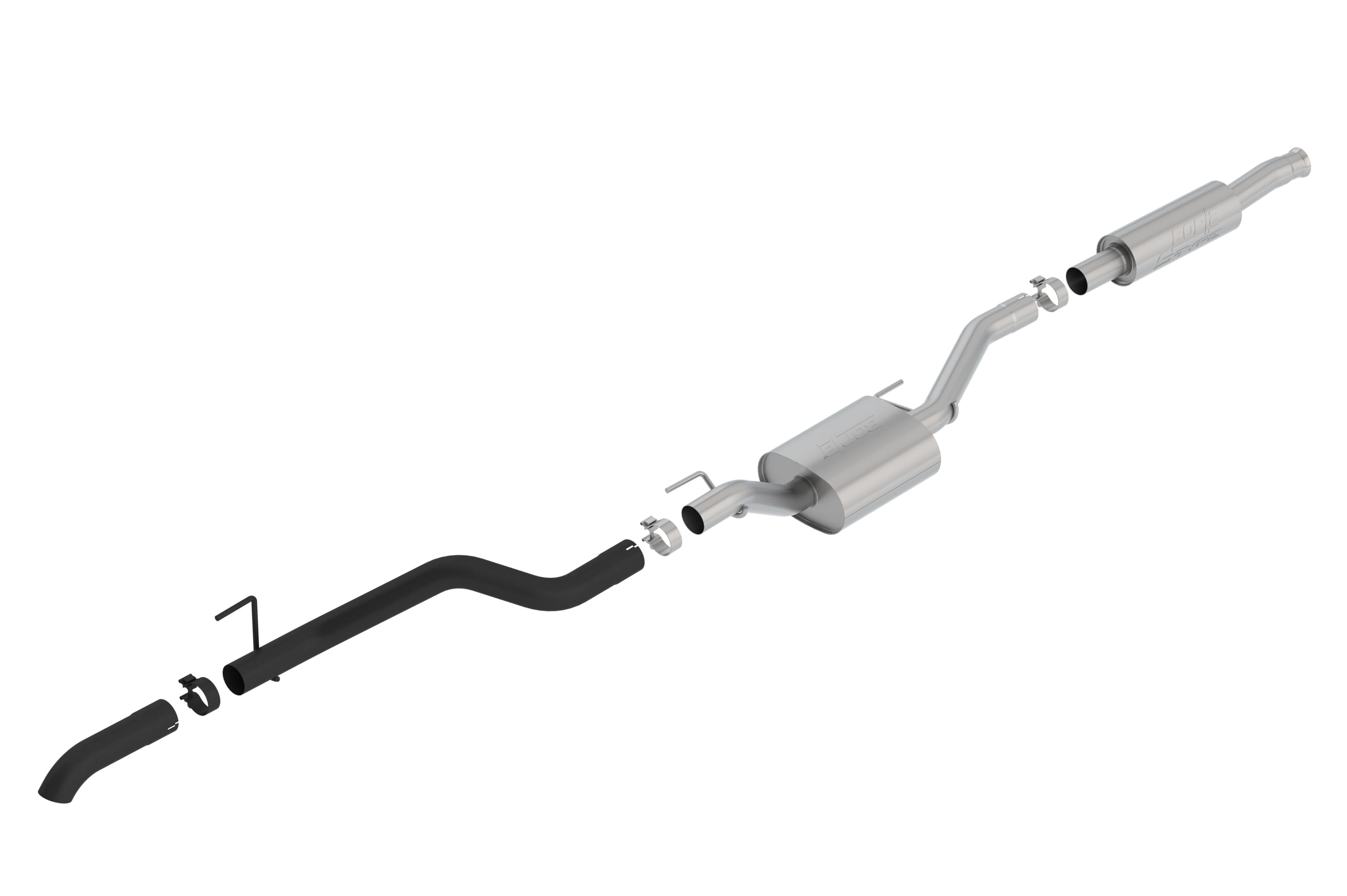 2020-2026 Jeep Gladiator JT Cat-Back™ Exhaust System S-Type Climber/ Rock Crawler Part # 140809CB product image