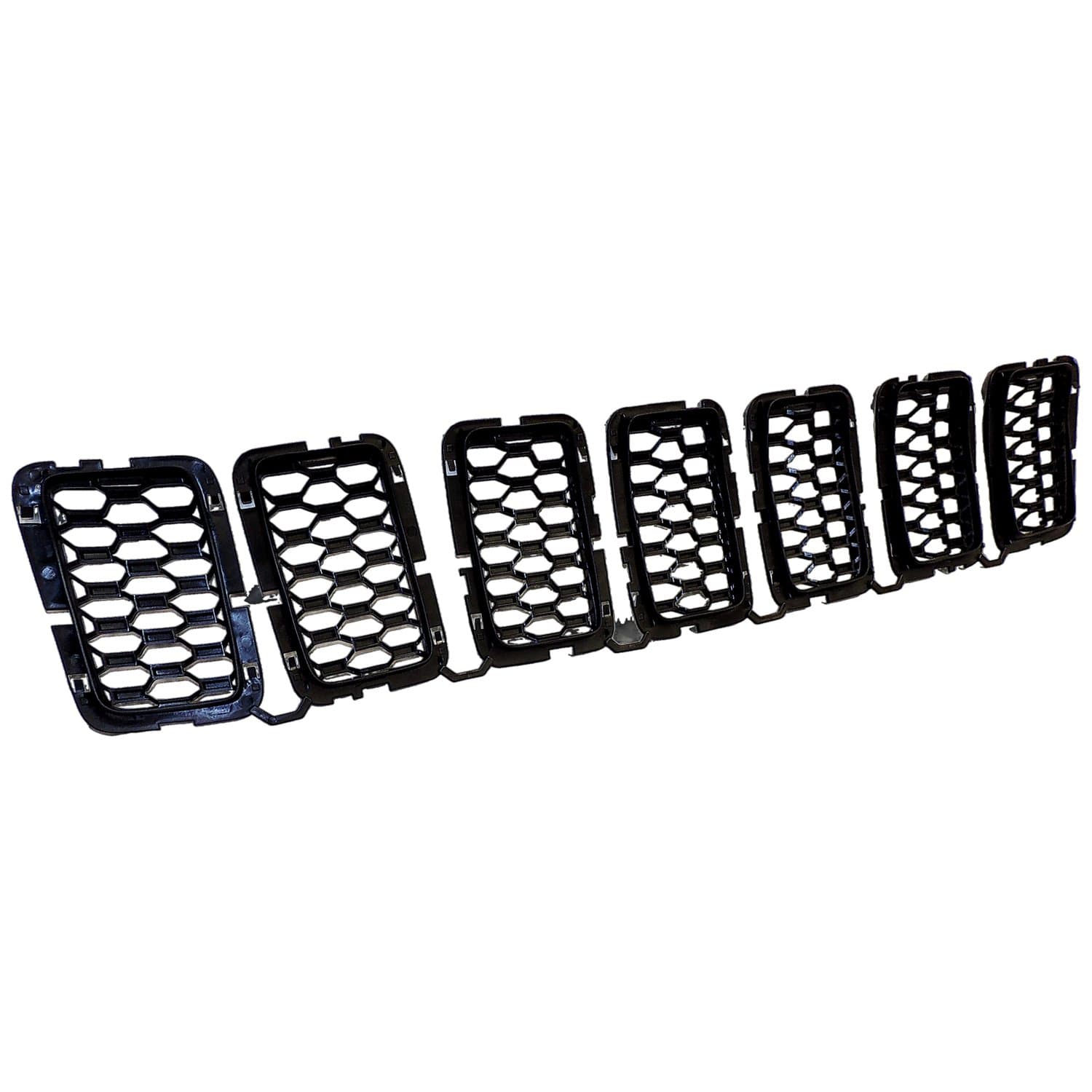Black Honeycomb Grille Insert Set For Various 20162019 Jeep WK Grand Cherokee product image