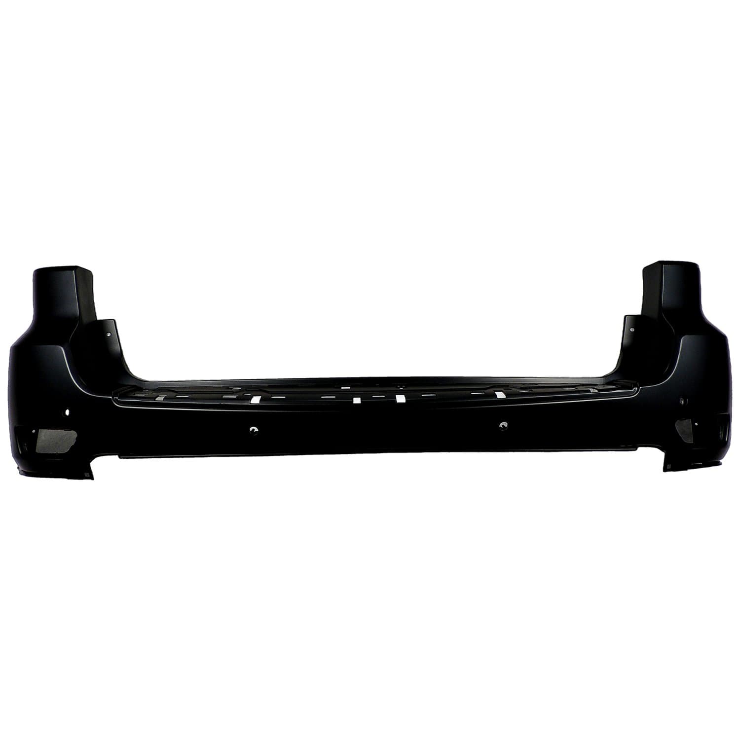 Bumper Fascia; w/o SRT or Trackhawk Package; w/ Parallel Park Assist; w/ Side Blind Spot Detection; Black Primed Finish; product image