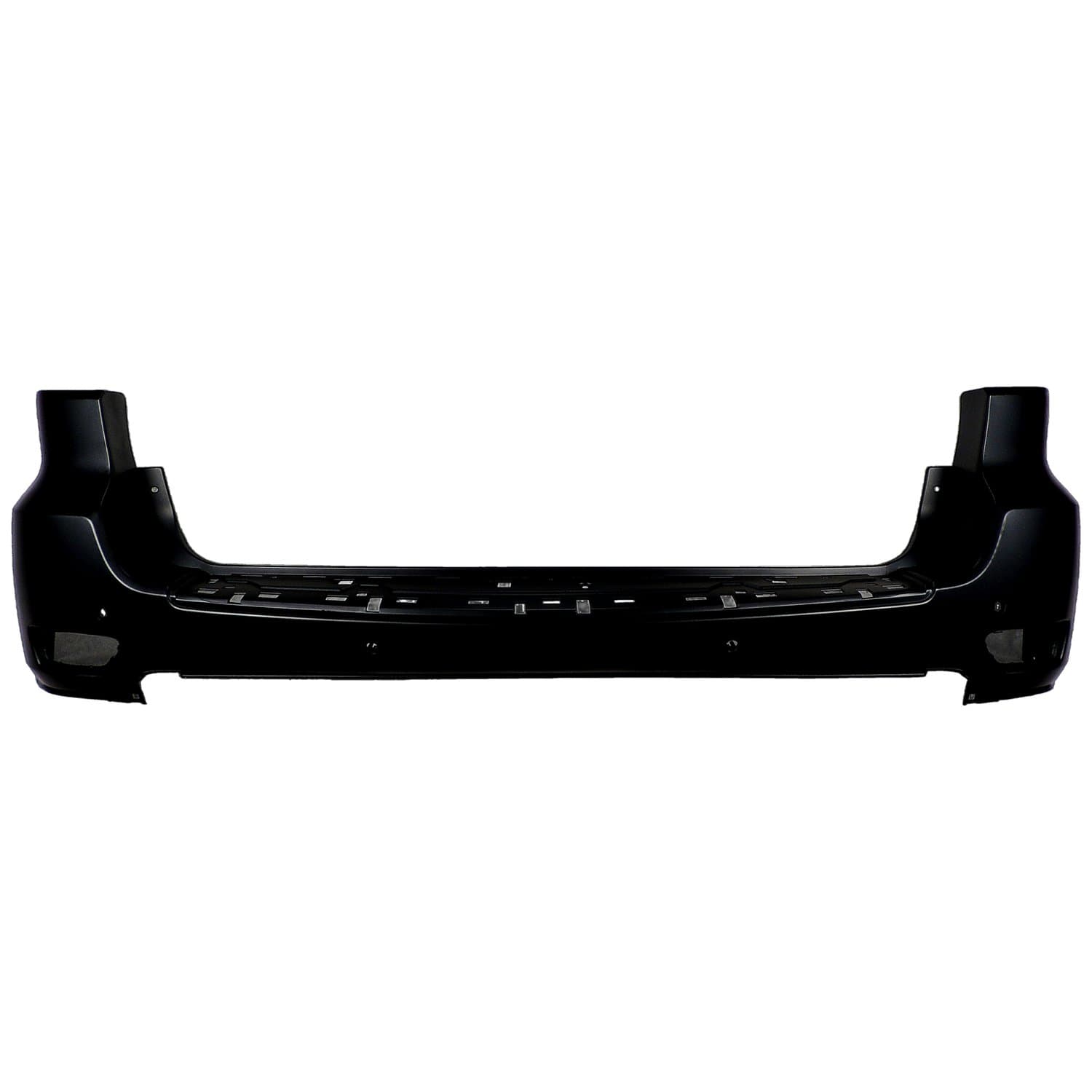 Bumper Fascia; w/o SRT or Trackhawk Package; w/ Parallel Park Assist; w/ Side Blind Spot Detection; Black Primed Finish; product image