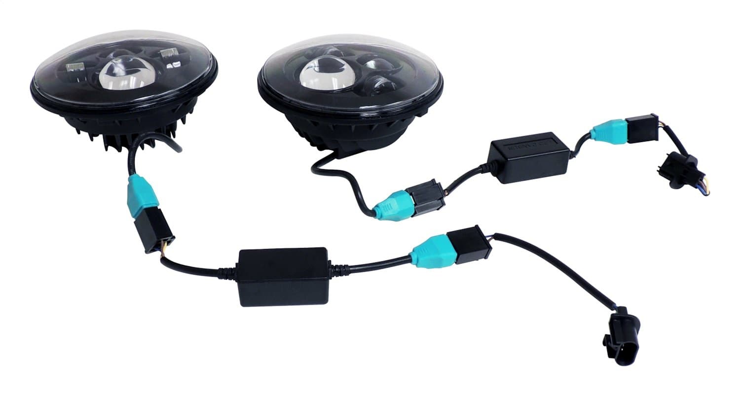 RT Off-Road - Aluminum Black LED Headlight Kit product image