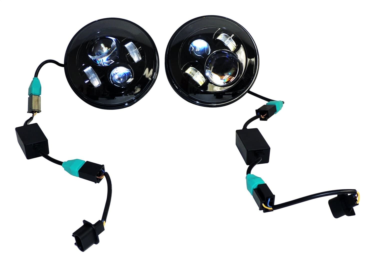 RT Off-Road - Aluminum Black LED Headlight Kit product image