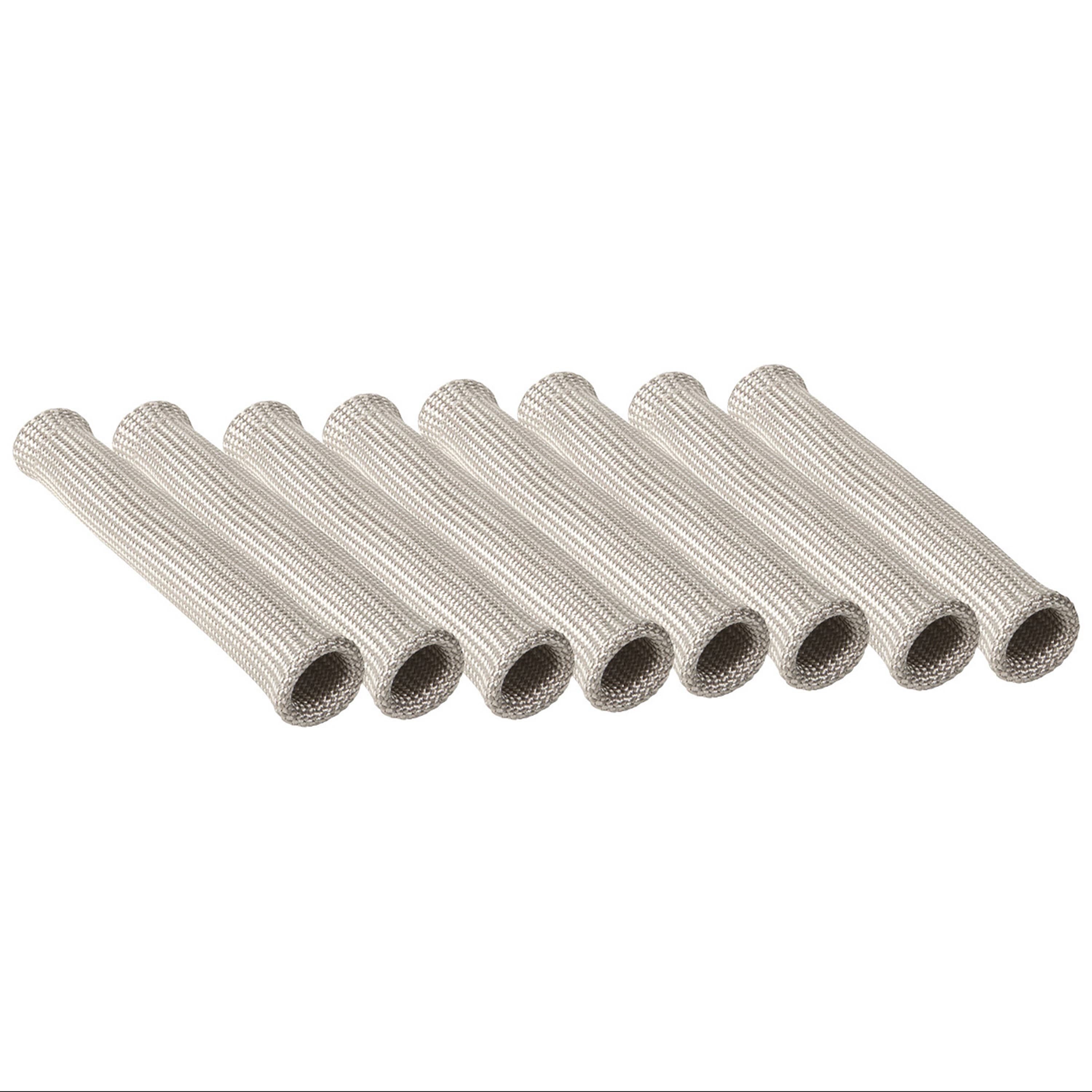 DEI PROtect-A-Boot XL 8in Spark Plug Boot PROtectors - Silver 8-Pack product image