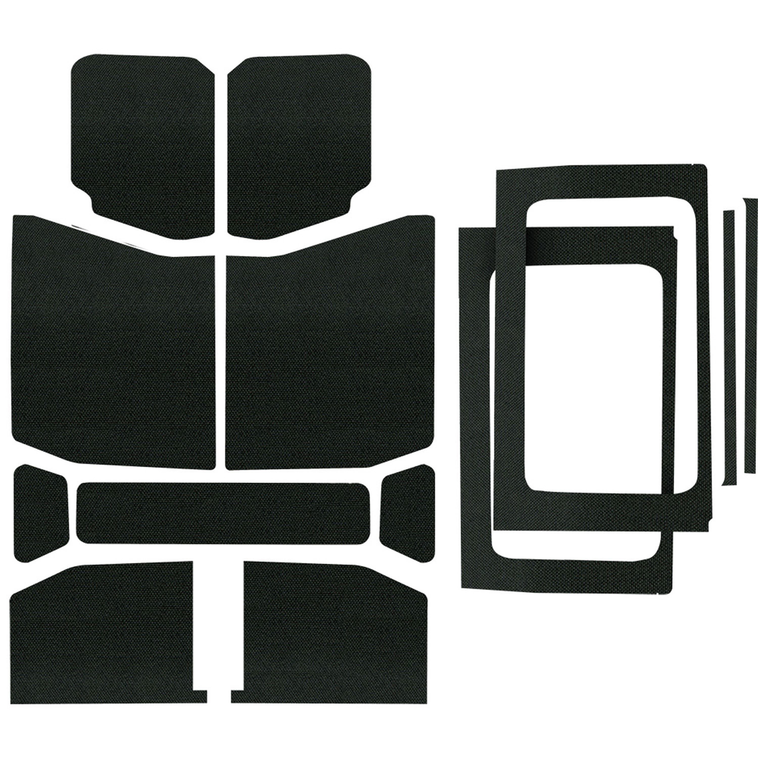 DEI 50178 Wrangler JL 4-Door Black Original Finish Complete Headliner Kit 050178 product image