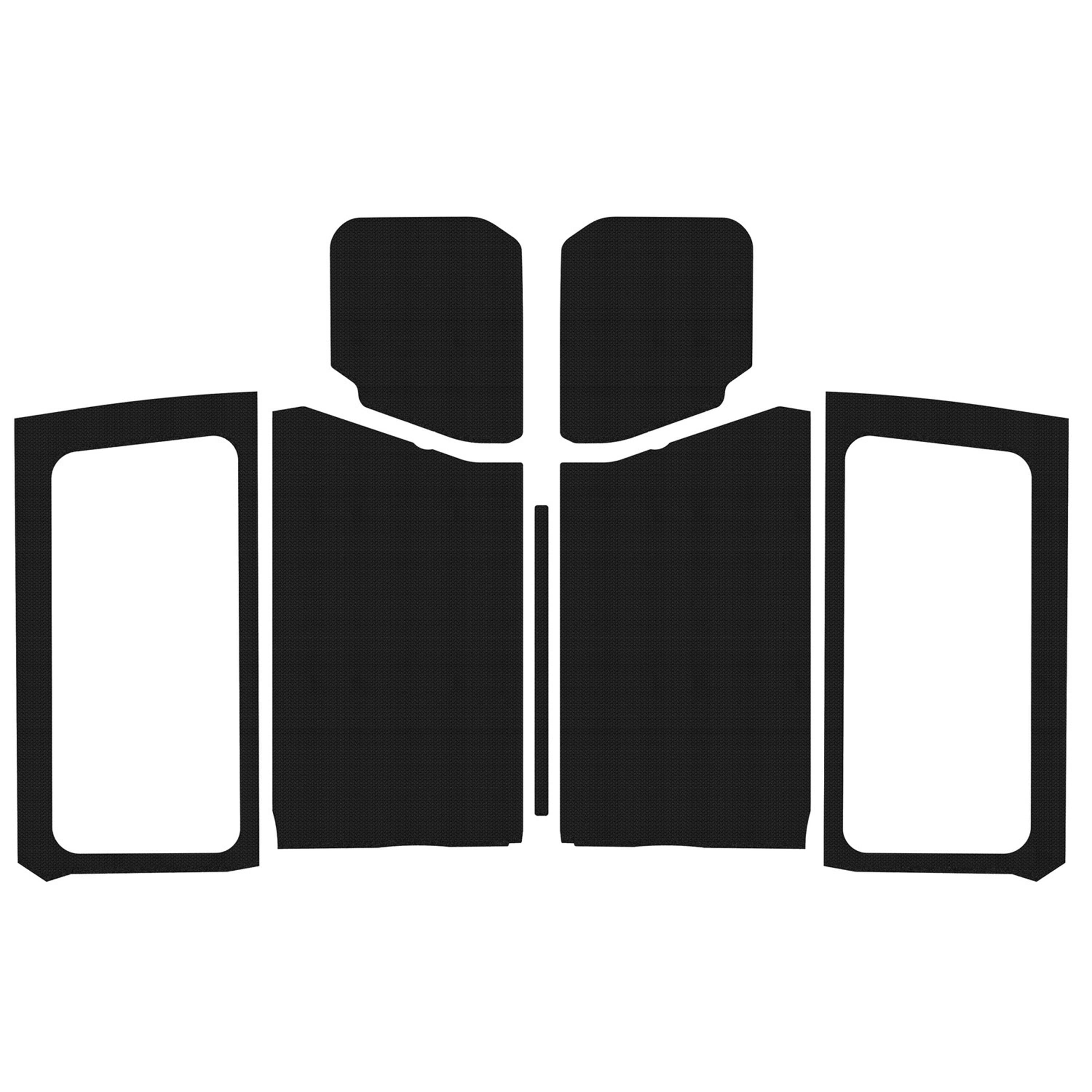 DEI 50280 Wrangler JL 2-Door Black Original Finish Complete Headliner Kit 050280 product image