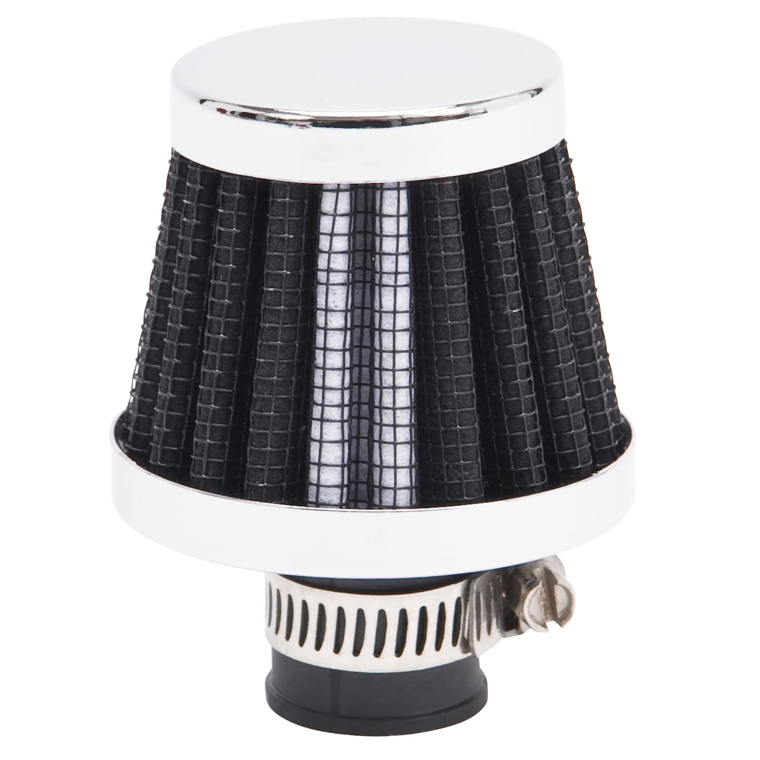 Edelbrock 43510 Conical Valve Cover Breather with 9mm Inlet in Black Element product image