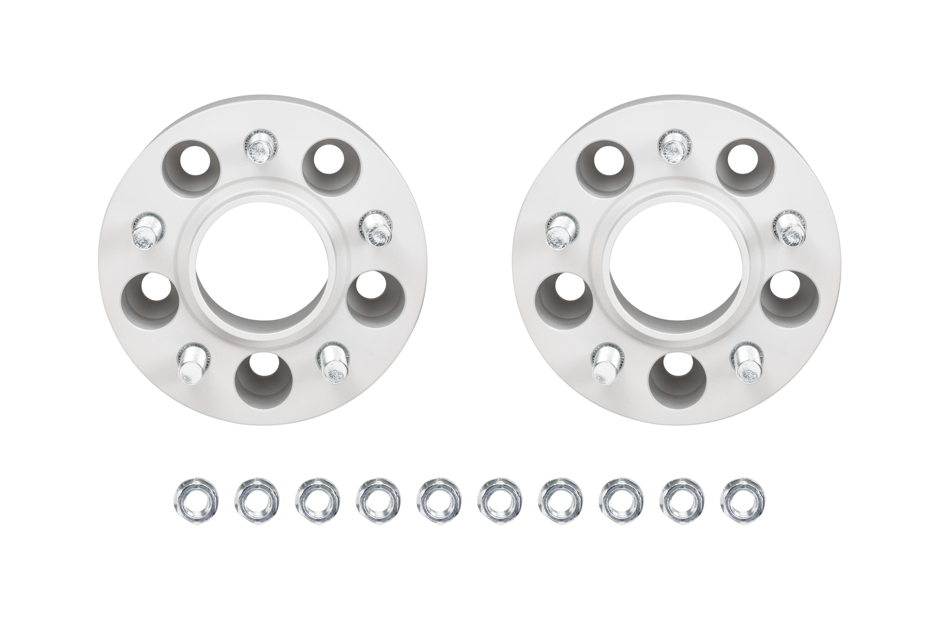 0718 Wrangler 2door 4WD Pair Of 30mm Thick Prospacers Silver product image