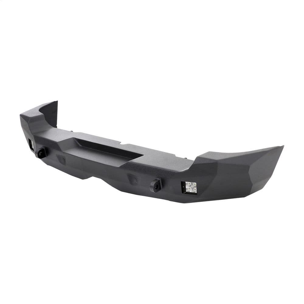 0714 Fj Cruiser M1 Rear Bumper W/Dring Mounts & Rear Lights; Black product image