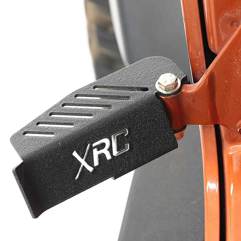 Smittybilt 07c Wrangler; 20c Gladiator Xrc Foot Pegs Matte Black Textured Powdercoat
