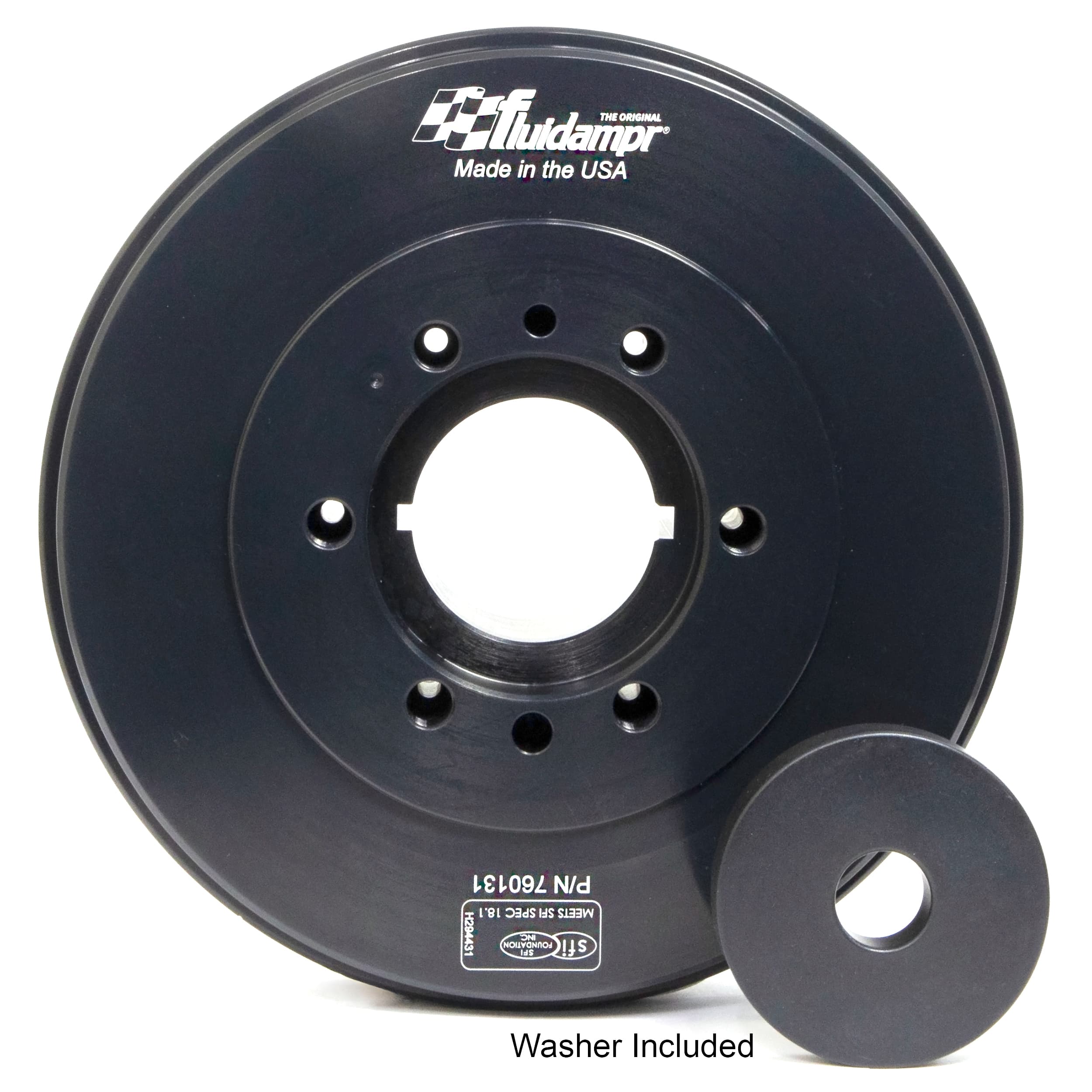 Fluidampr Fluidampr - 760131 - Harmonic Balancer - Fluidampr - 2001-2018 GM/Chevy 6.6L Duramax - Int Bal - Each