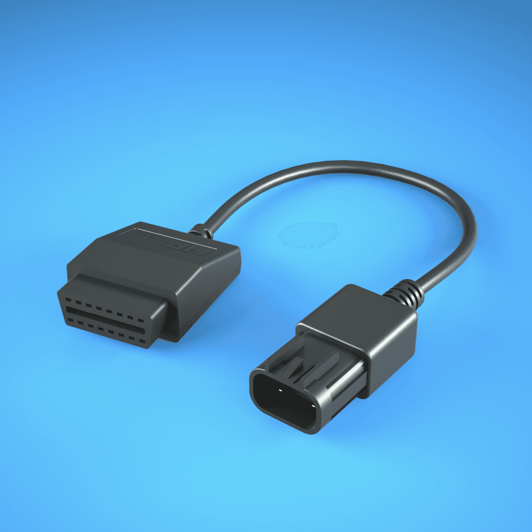 HP Tuners HP Tuners H-002-08 OBDII Adapter Cable for supported Polaris and Indian vehicles