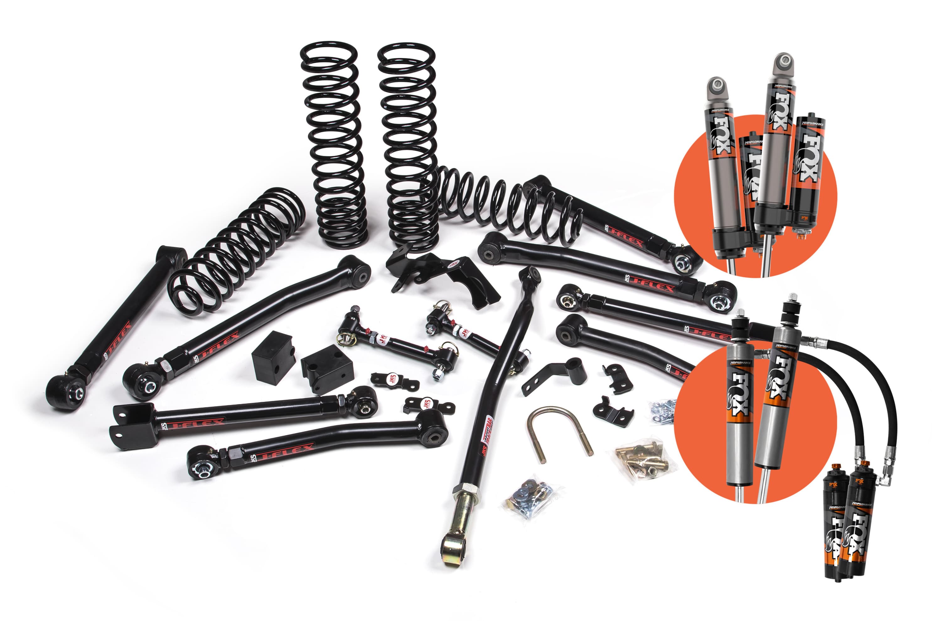 18c Jeep Wrangler JL Jkrawl 3.5in 4dr W/Fox 2.5 Performance Elite Shocks Std Rate product image