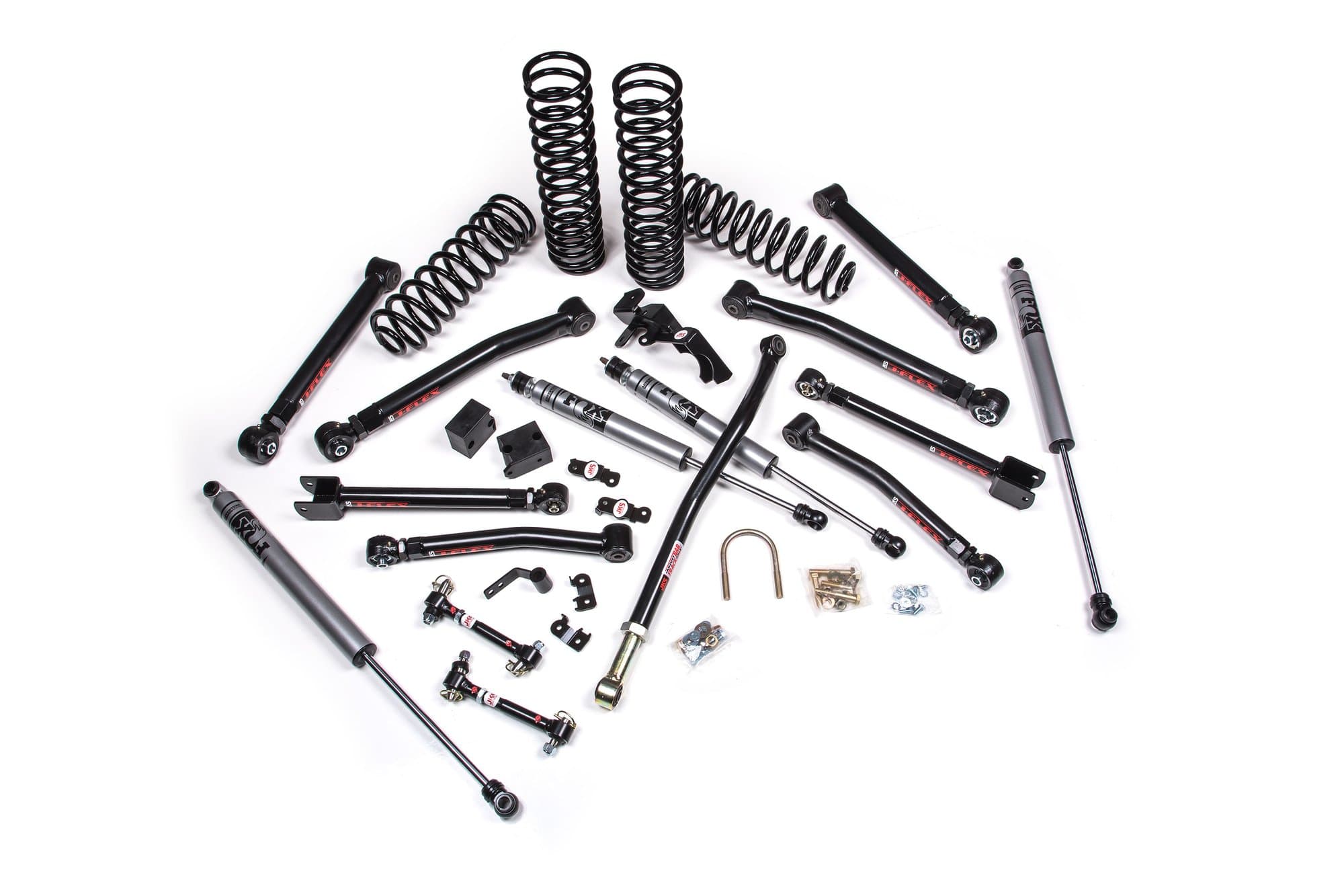 0718 Jeep Wrangler JK Jkrawl 2dr 2.5in System W/ Fox Adventure Series Shocks product image