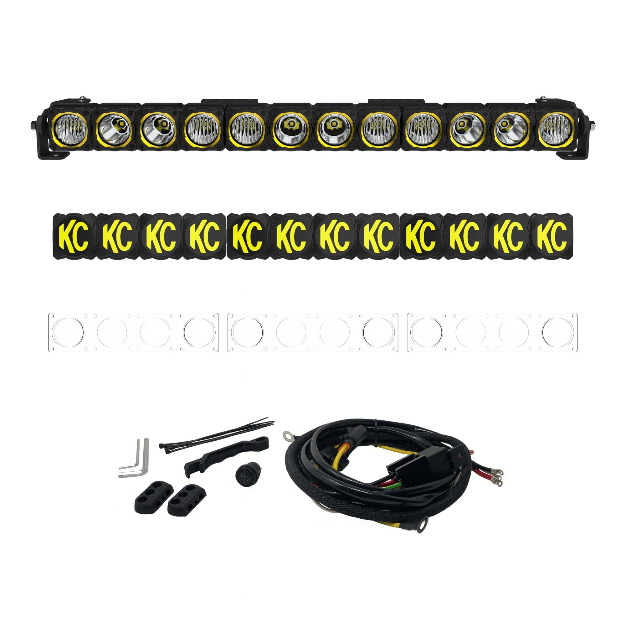 KC HiLiTES KC Hilites 293 Flex Era LED Light Bar - 30 Inch Master Kit