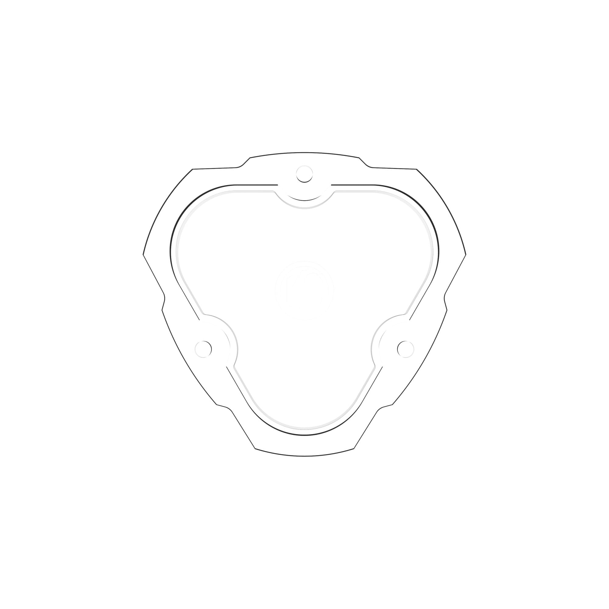 KC HiLiTES Flex Era 3 - Lens Replacement - Clear - SAE Beam