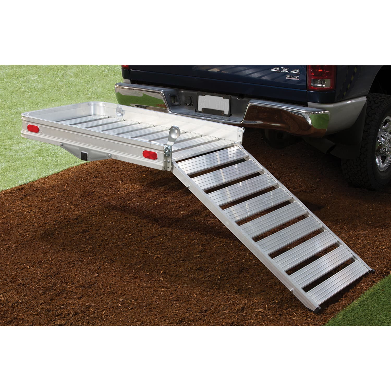 Husky Towing 88133 Wheelchairs & Most Mobility Scooter Ramp Fits 2 Recvr 500 LB Cap product image