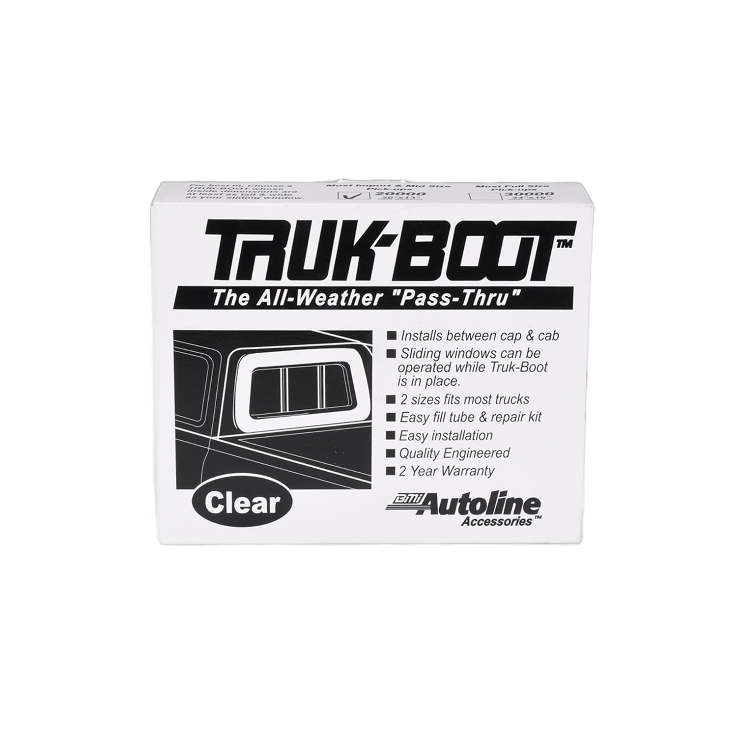 CAMPER BOOT Trail FX REAR WINDOW SEAL product image
