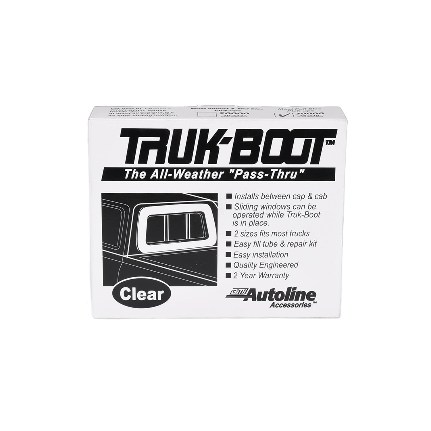 CAMPER BOOT Trail FX REAR WINDOW SEAL product image
