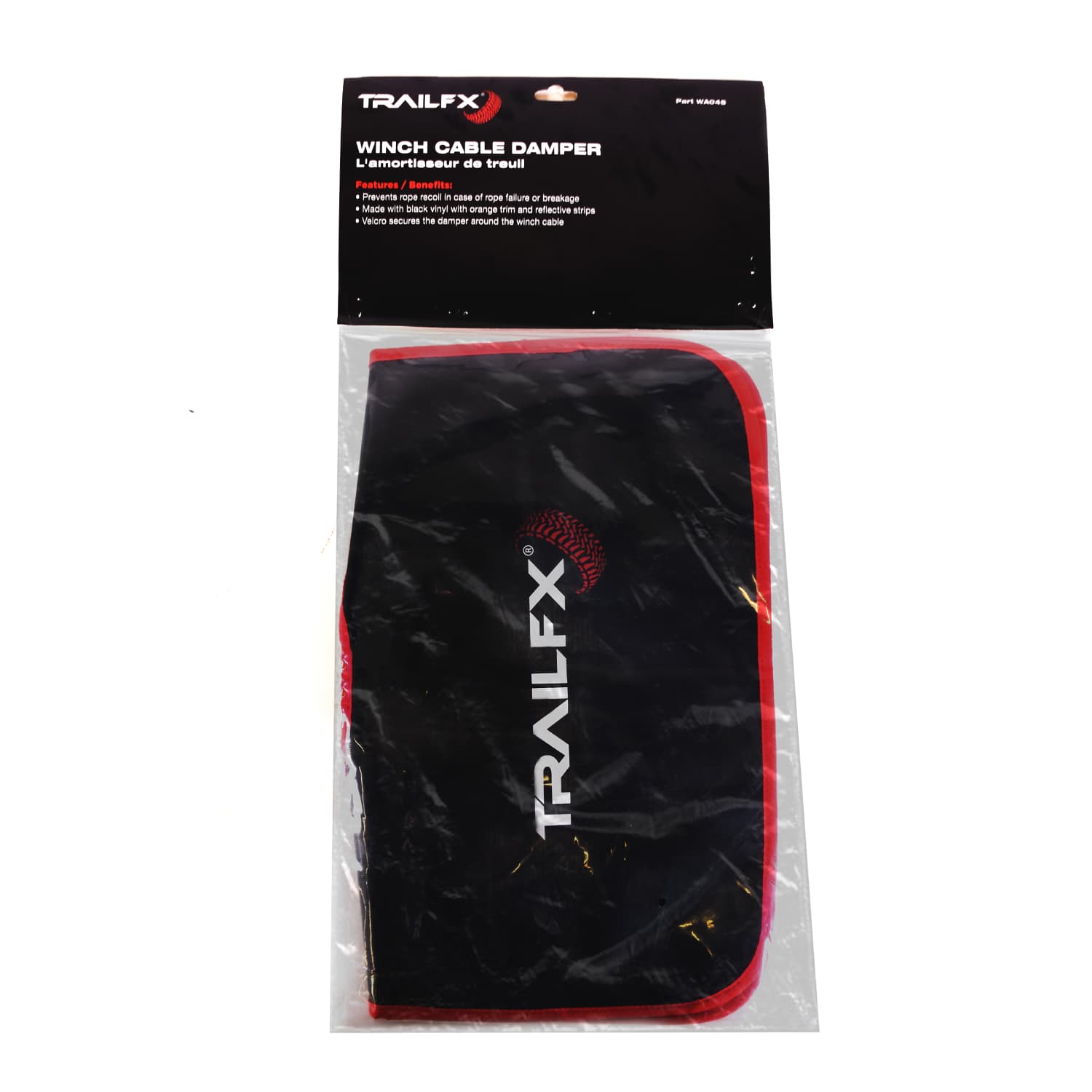 TrailFX WA045 Drape Over Cable To Absorb Cable Whip product image