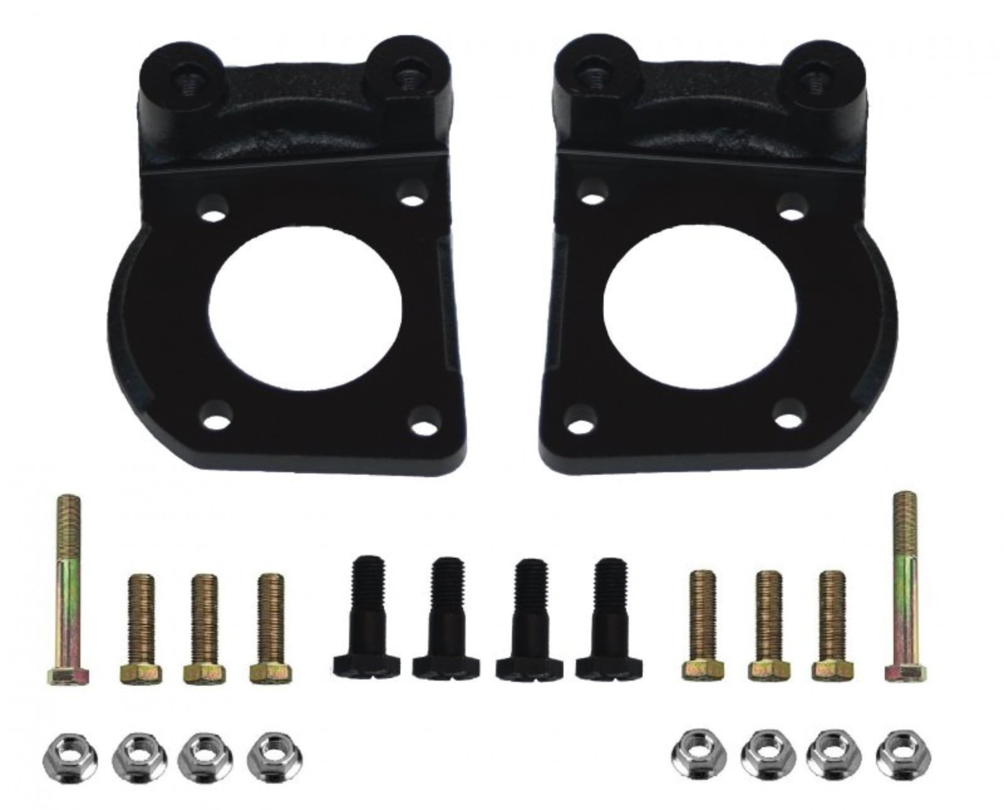 Leed Brakes FC0001-4C7 Manual Front Kit with Plain Rotors and Zinc Plated Calipers product image