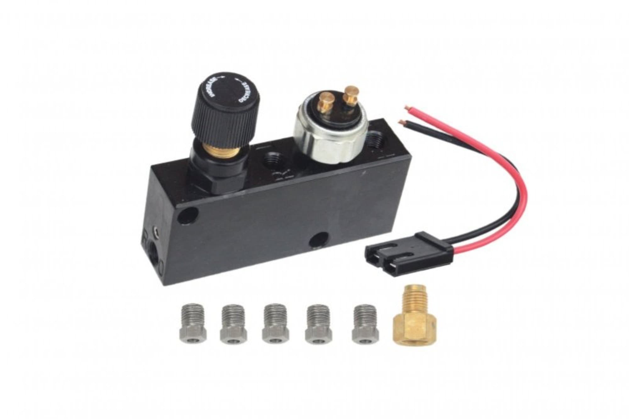 Leed Brakes FC0026HK Manual Hydraulic Kit with pre-bent lines and adjustable valve product image