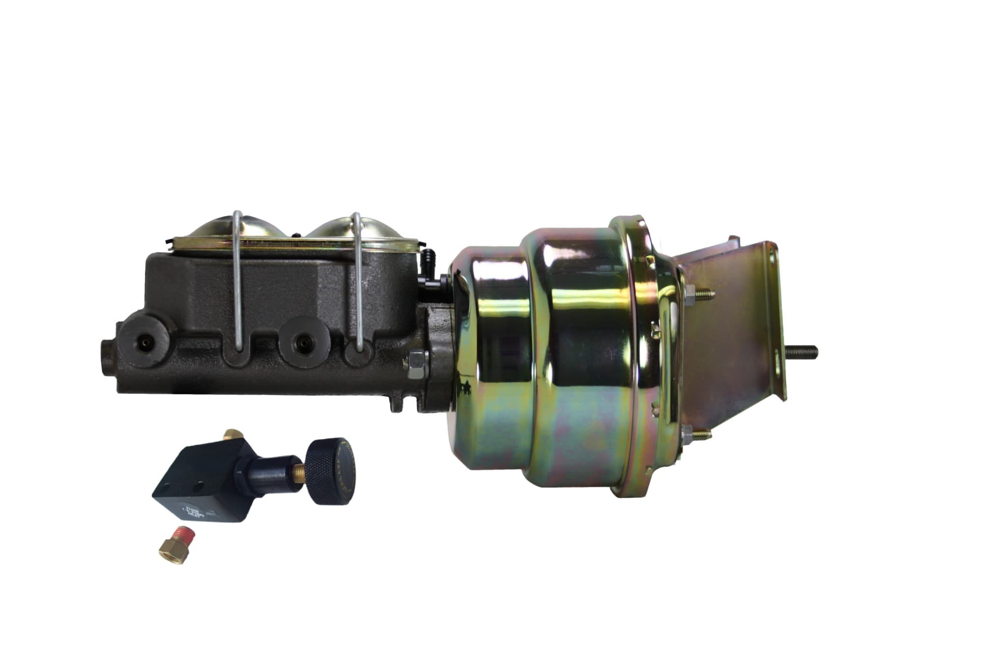 Leed Brakes LEED Brakes 7 inch dual power brake booster with bracket (Zinc)