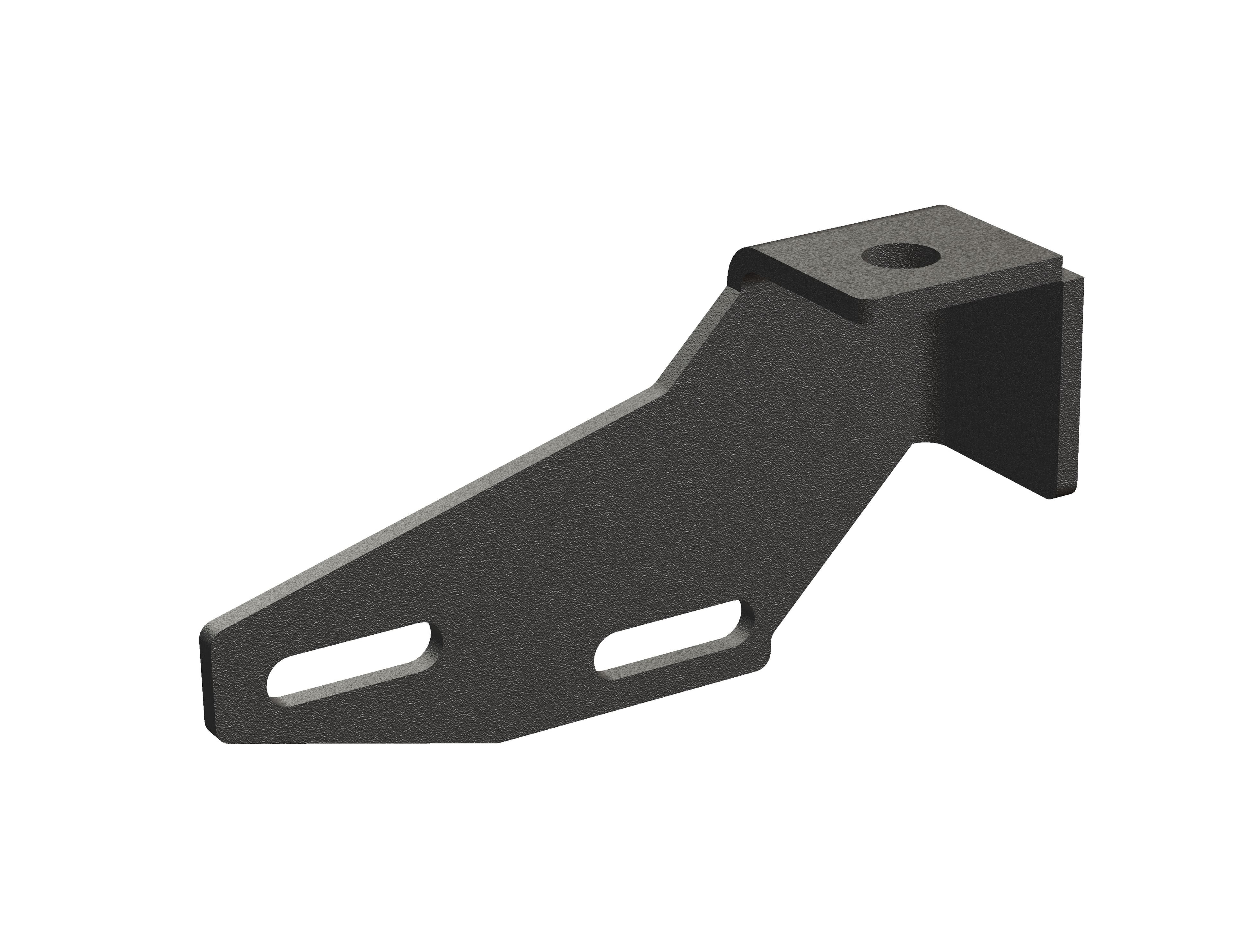 JL Destroyer CB Antenna Mount for Rear Door Plate (Black Powder Coated) product image