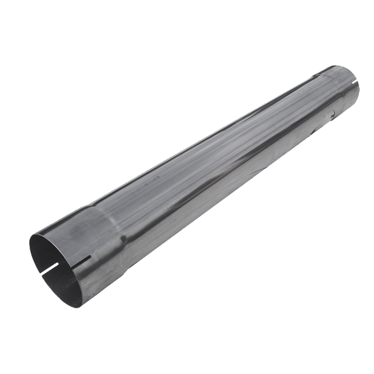 Armor Plus Single System Muffler Delete Pipe; 4 in. Inlet/Outlet Diameter; 30 in. Overall Length; 409 Stainless Steel; 4.5 in. Outlet Diameter Tip; product image