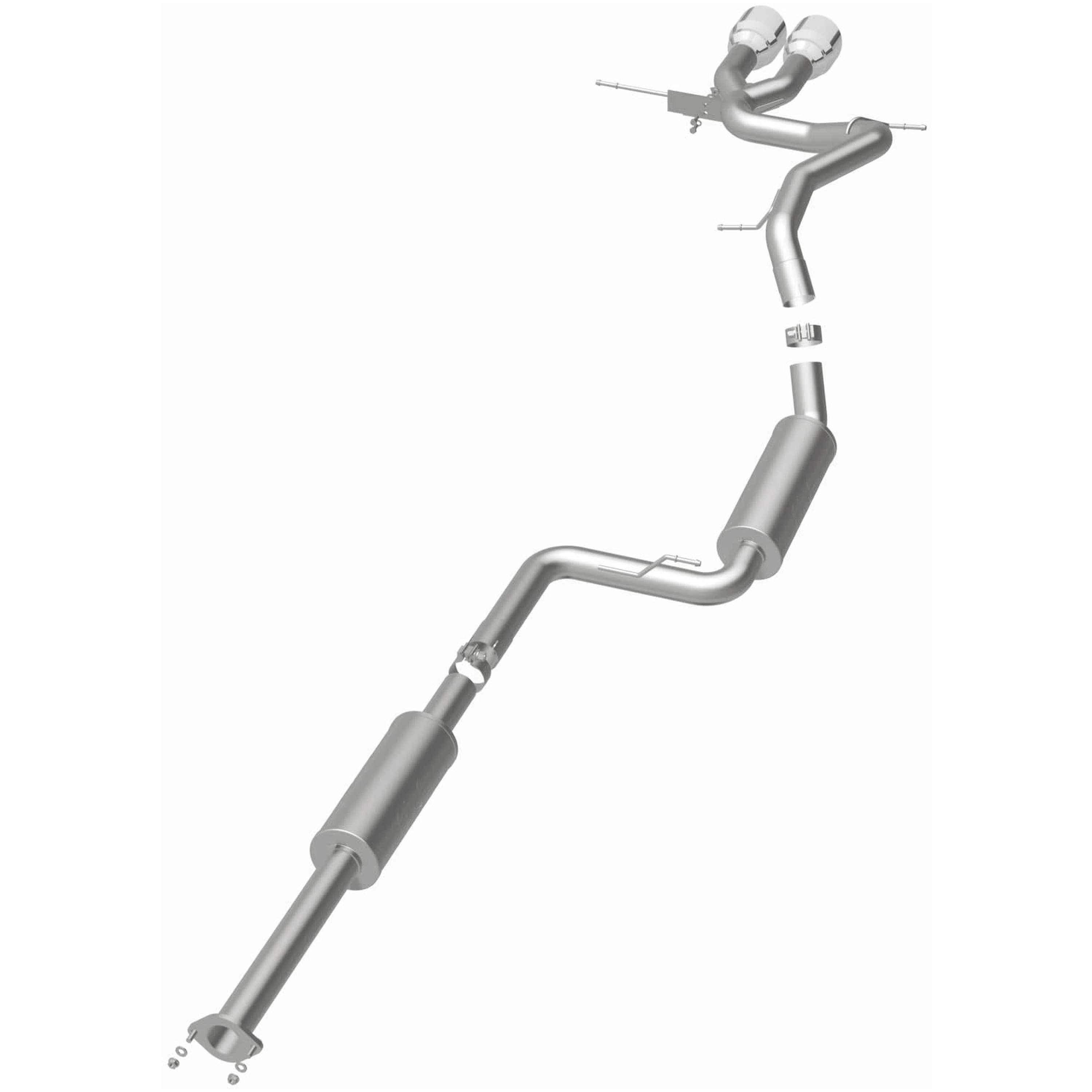 MagnaFlow 2013-2018 Ford Focus ST 2.0L Street Series Cat-Back Performance Exhaust System 15155 product image