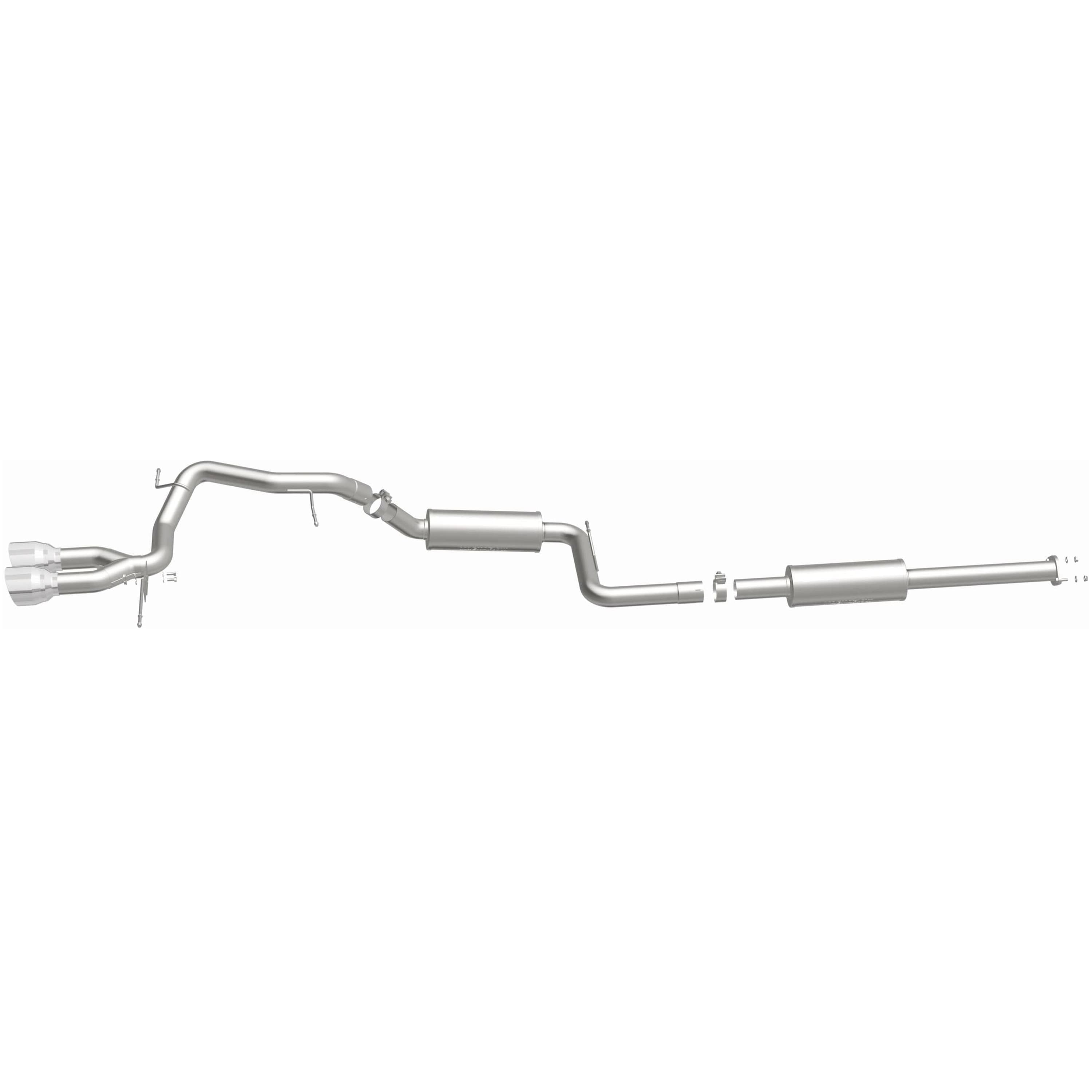 MagnaFlow 2013-2018 Ford Focus ST 2.0L Street Series Cat-Back Performance Exhaust System 15155 product image