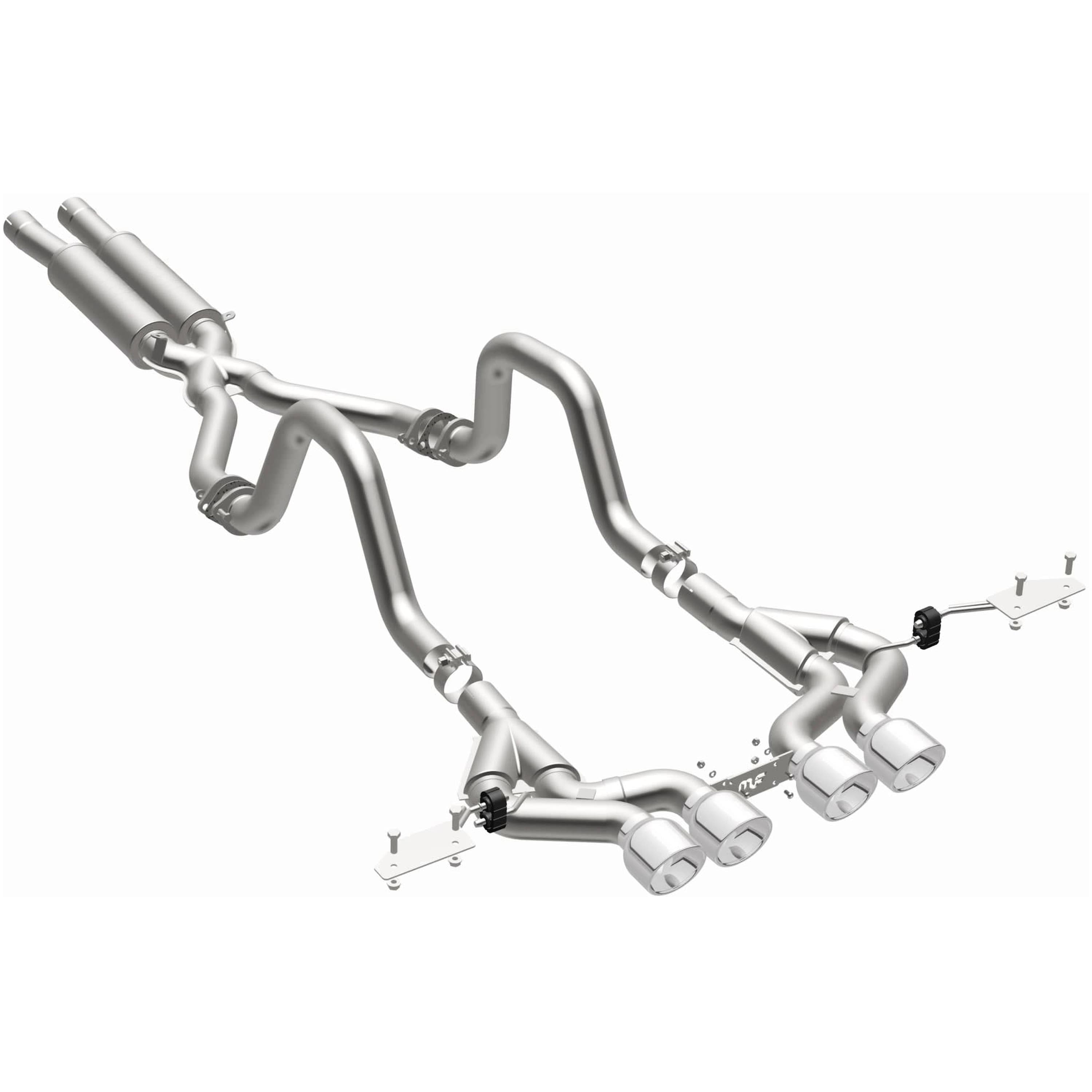 MagnaFlow 2000-2004 Chevrolet Corvette 5.7L Competition Series Cat-Back Performance Exhaust System 15281 product image