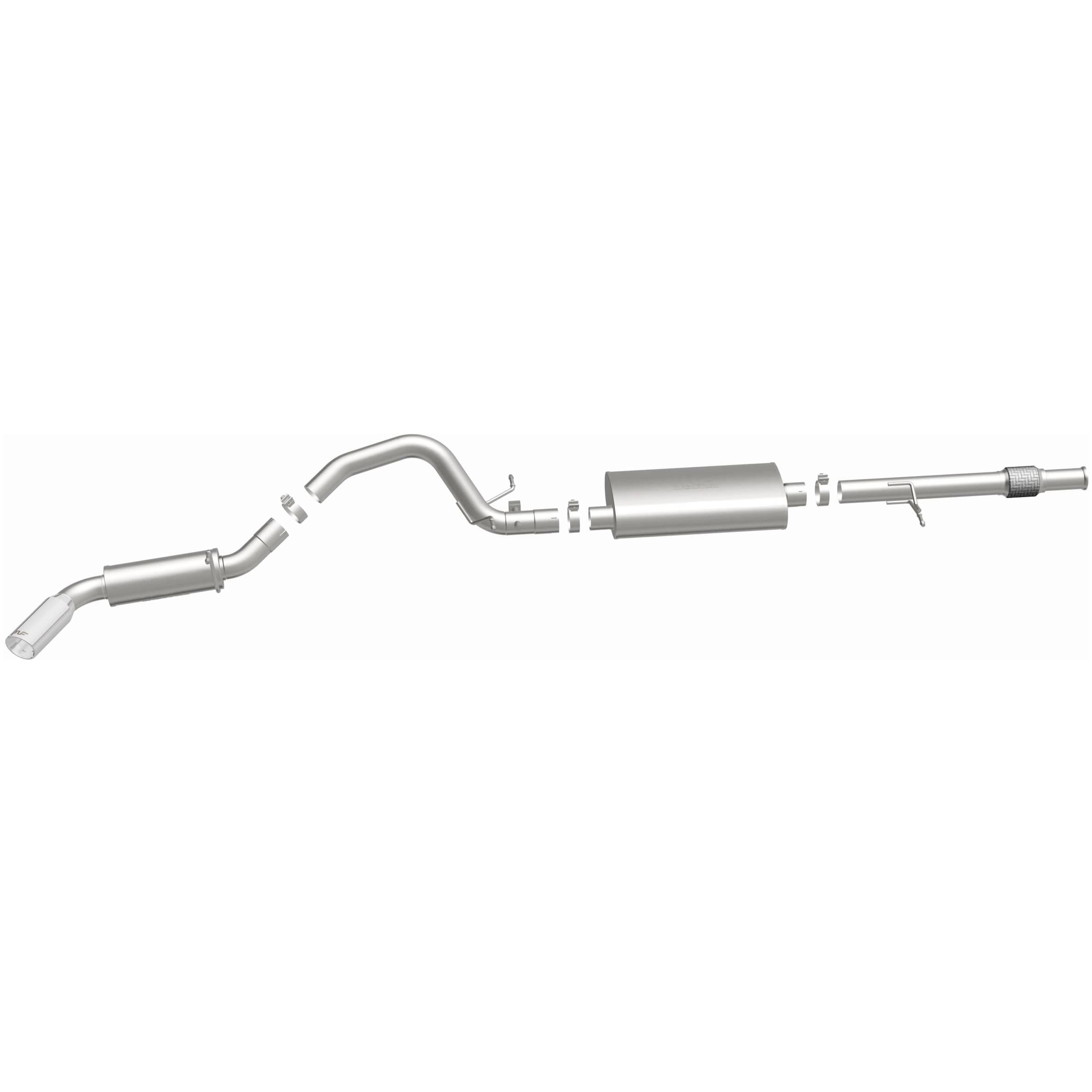 MagnaFlow 2015-2020 Chevrolet Suburban 5.3L | 2015-2020 GMC Yukon XL 5.3L Street Series Cat-Back Performance Exhaust System 15356 product image