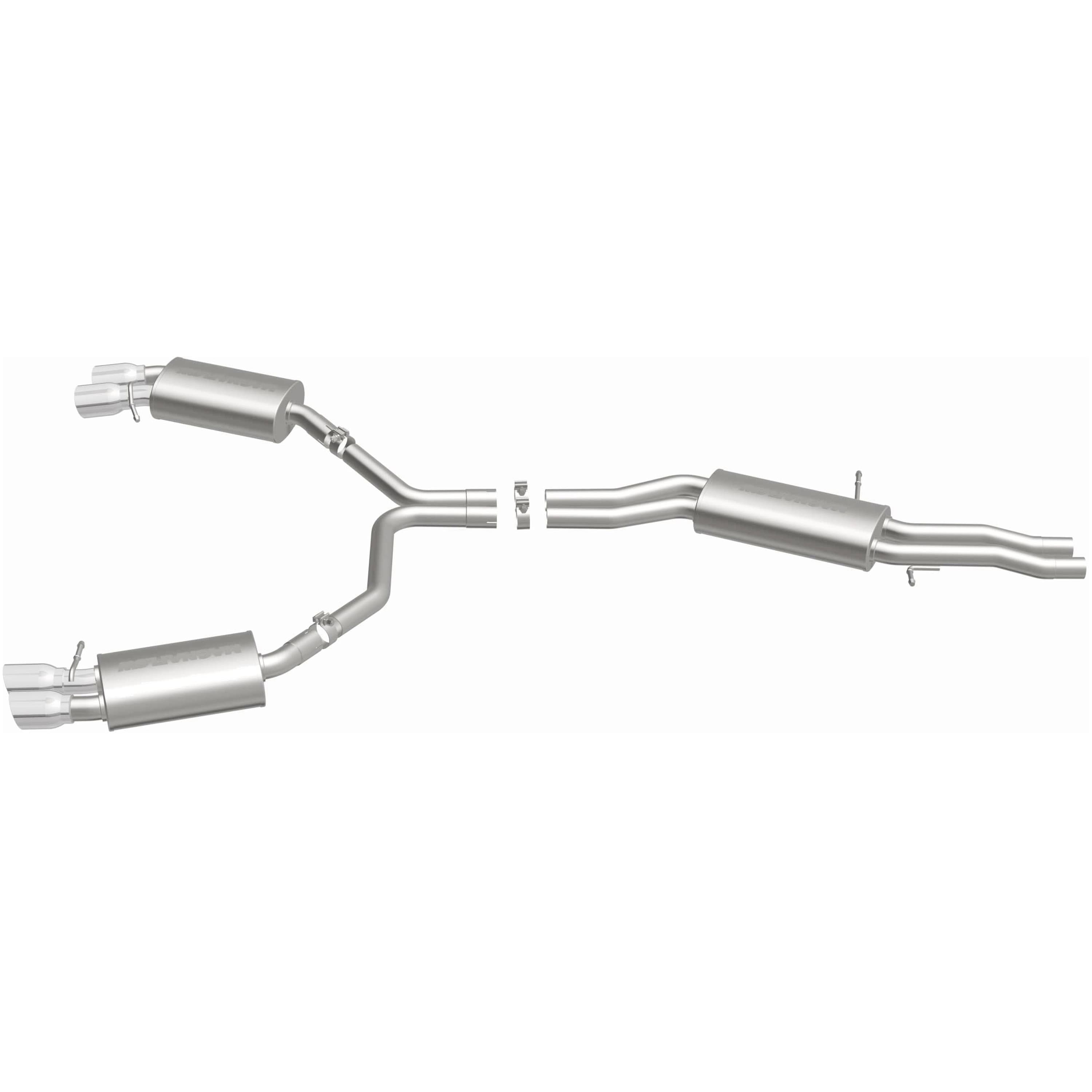 MagnaFlow 2010-2016 Audi S4 3.0L Touring Series Cat-Back Performance Exhaust System 15599 product image