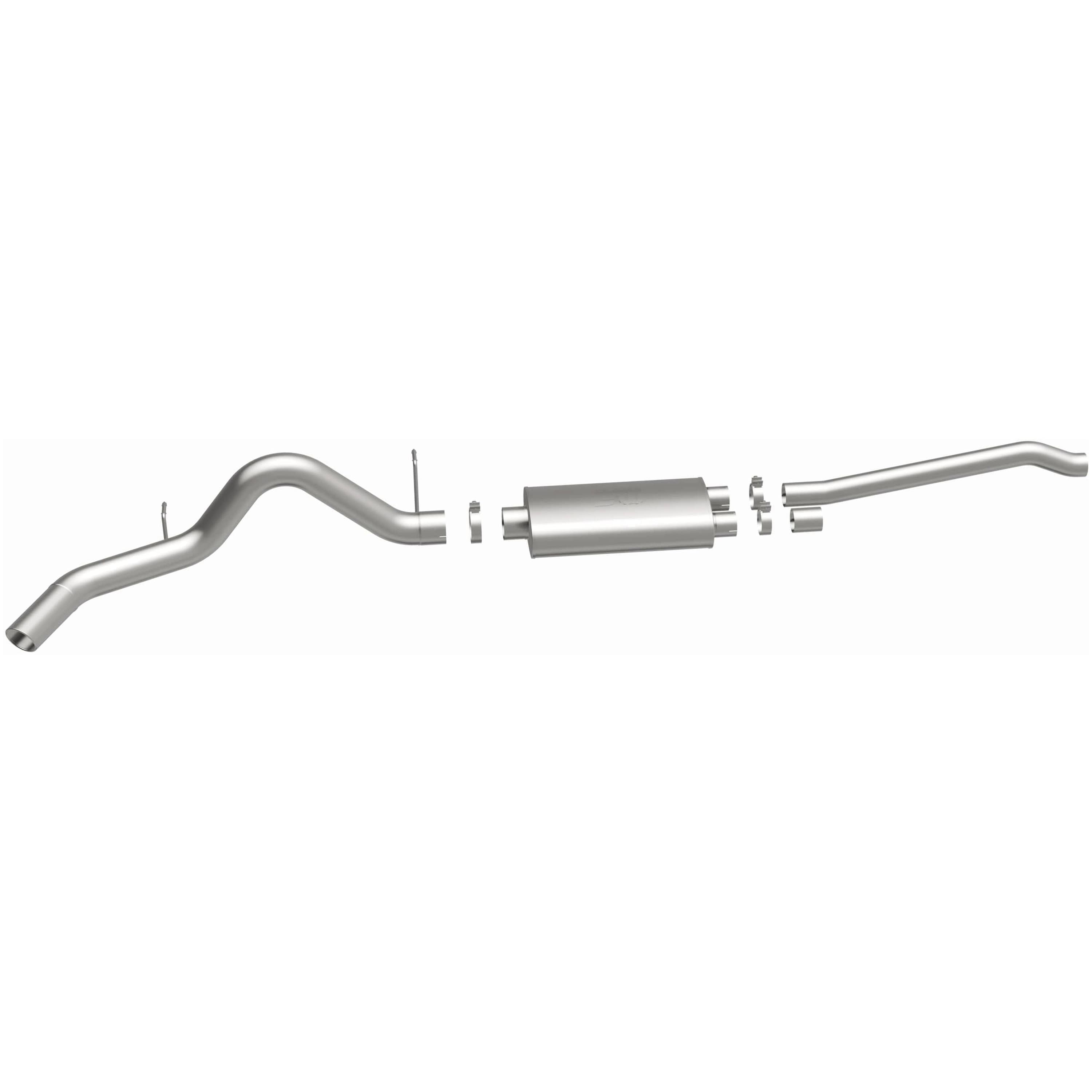 MagnaFlow 2001-2006 Chevrolet Suburban 2500 8.1L | 2001-2006 GMC Yukon XL 2500 8.1L Street Series Cat-Back Performance Exhaust System 15716 product image