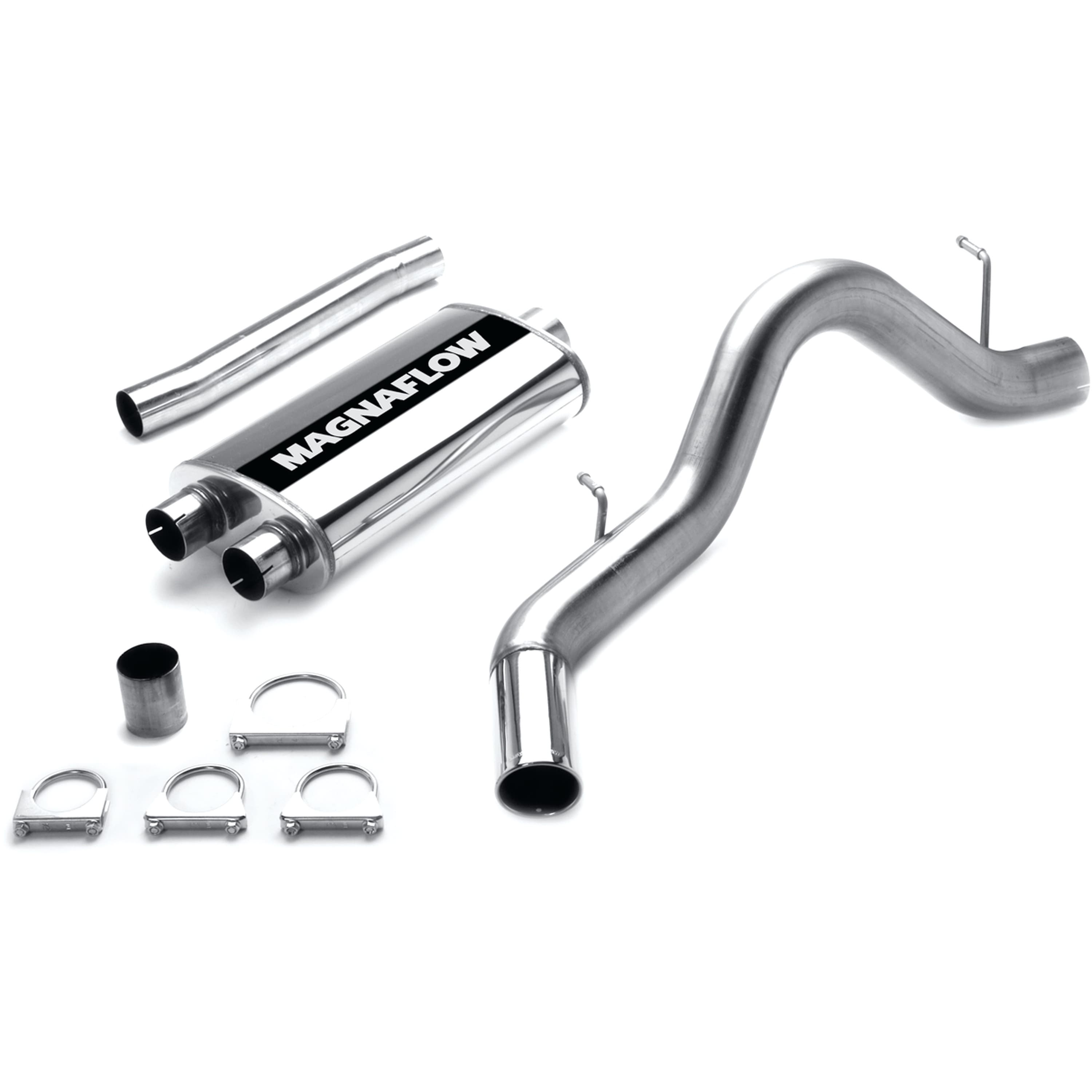 MagnaFlow 2000-2006 Chevrolet Suburban 2500 6.0L | 2000-2006 GMC Yukon XL 2500 6.0L Street Series Cat-Back Performance Exhaust System 15798 product image