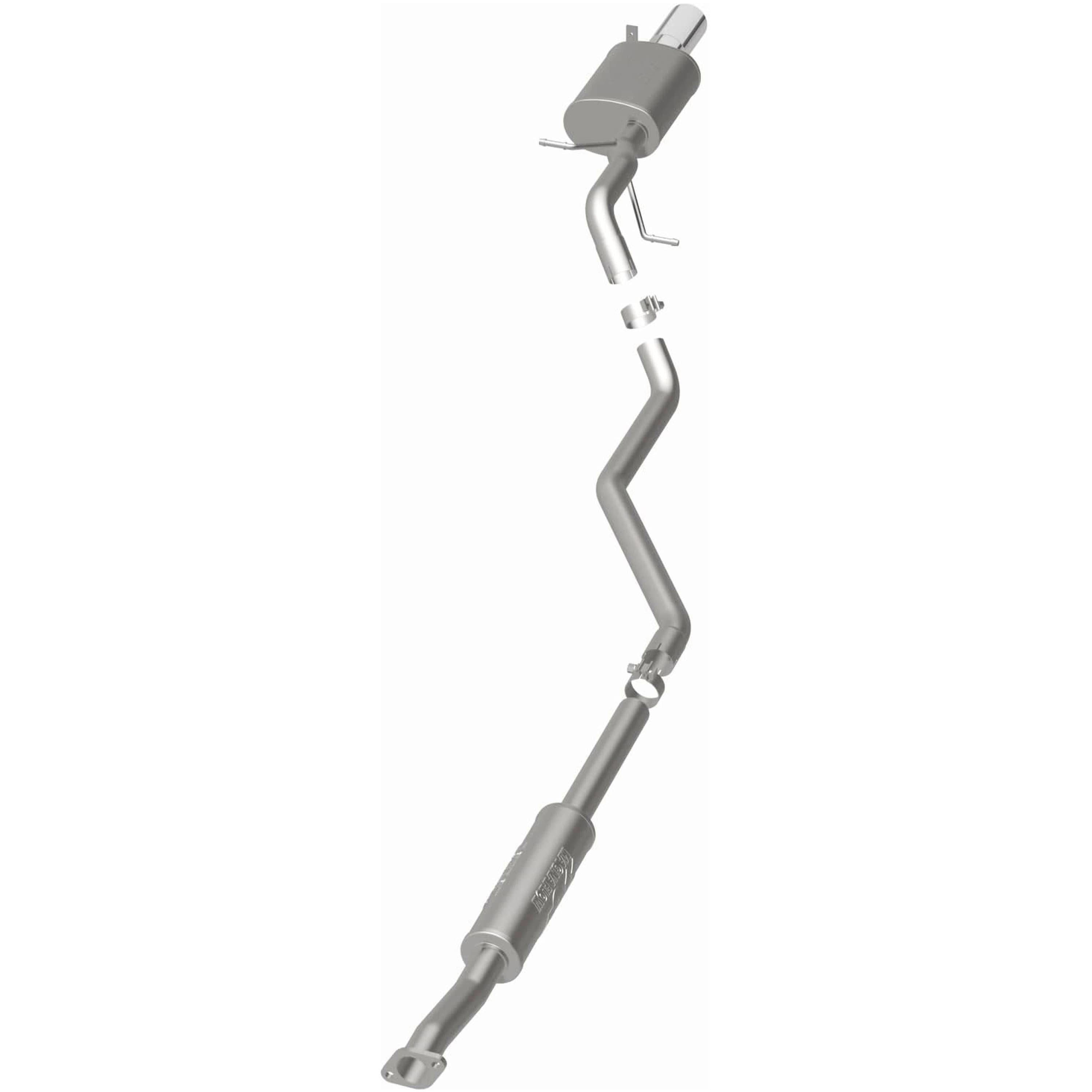 MagnaFlow 2002-2003 Mitsubishi Lancer 2.0L Street Series Cat-Back Performance Exhaust System 15805 product image