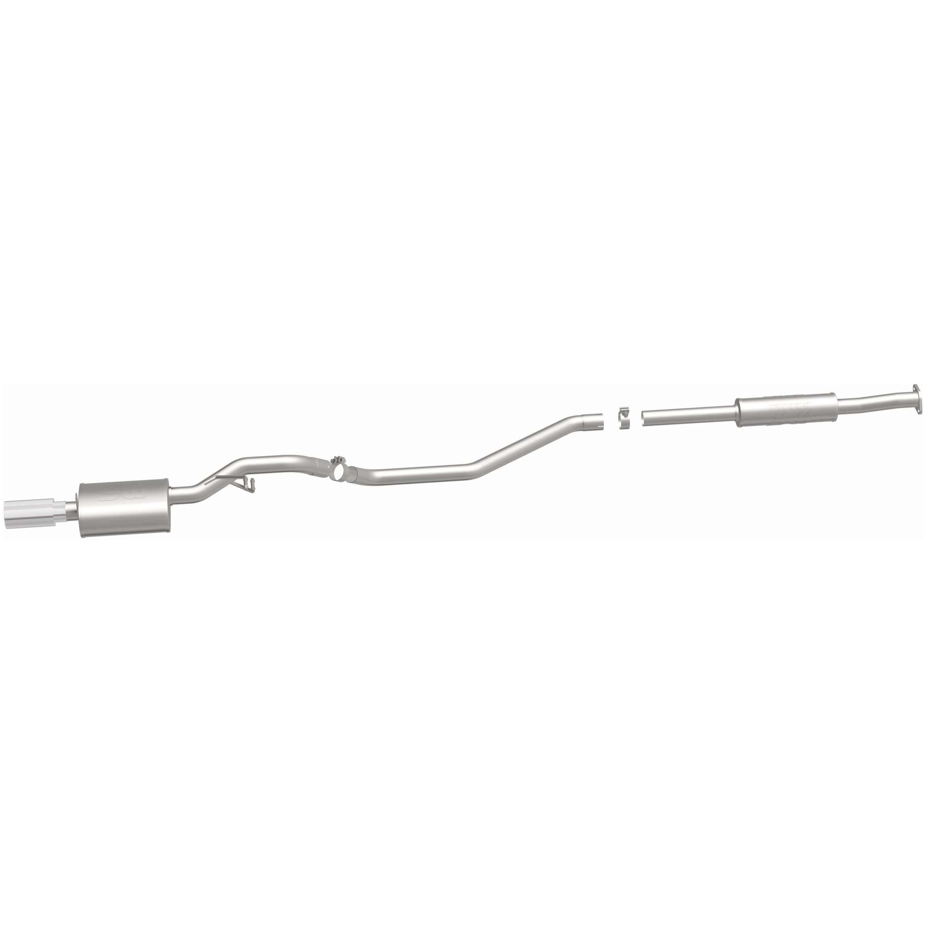 MagnaFlow 2002-2003 Mitsubishi Lancer 2.0L Street Series Cat-Back Performance Exhaust System 15805 product image