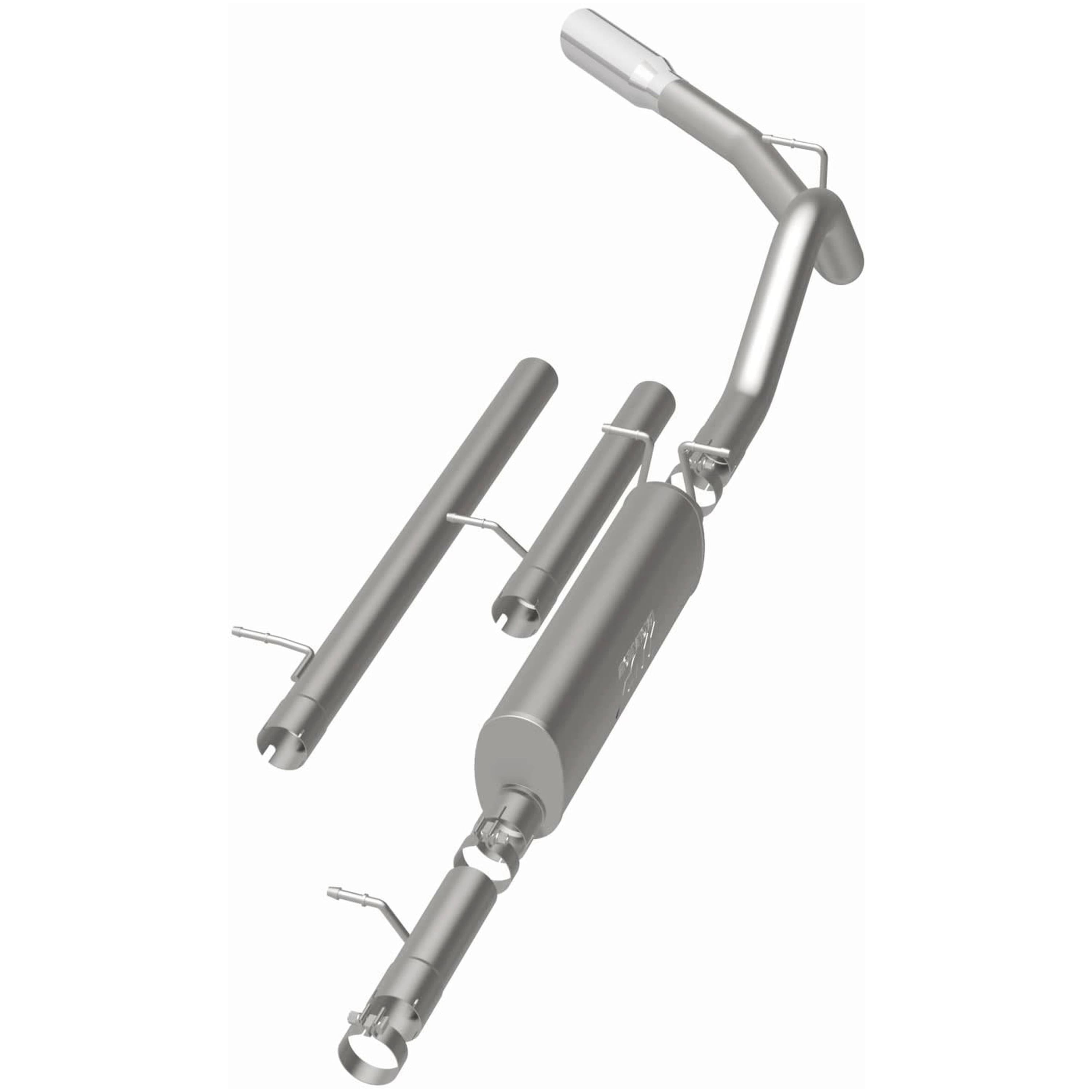 MagnaFlow 1999-2004 Ford F-250 Super Duty 6.8L | 1999-2004 Ford F-350 Super Duty 6.8L Street Series Cat-Back Performance Exhaust System 15869 product image