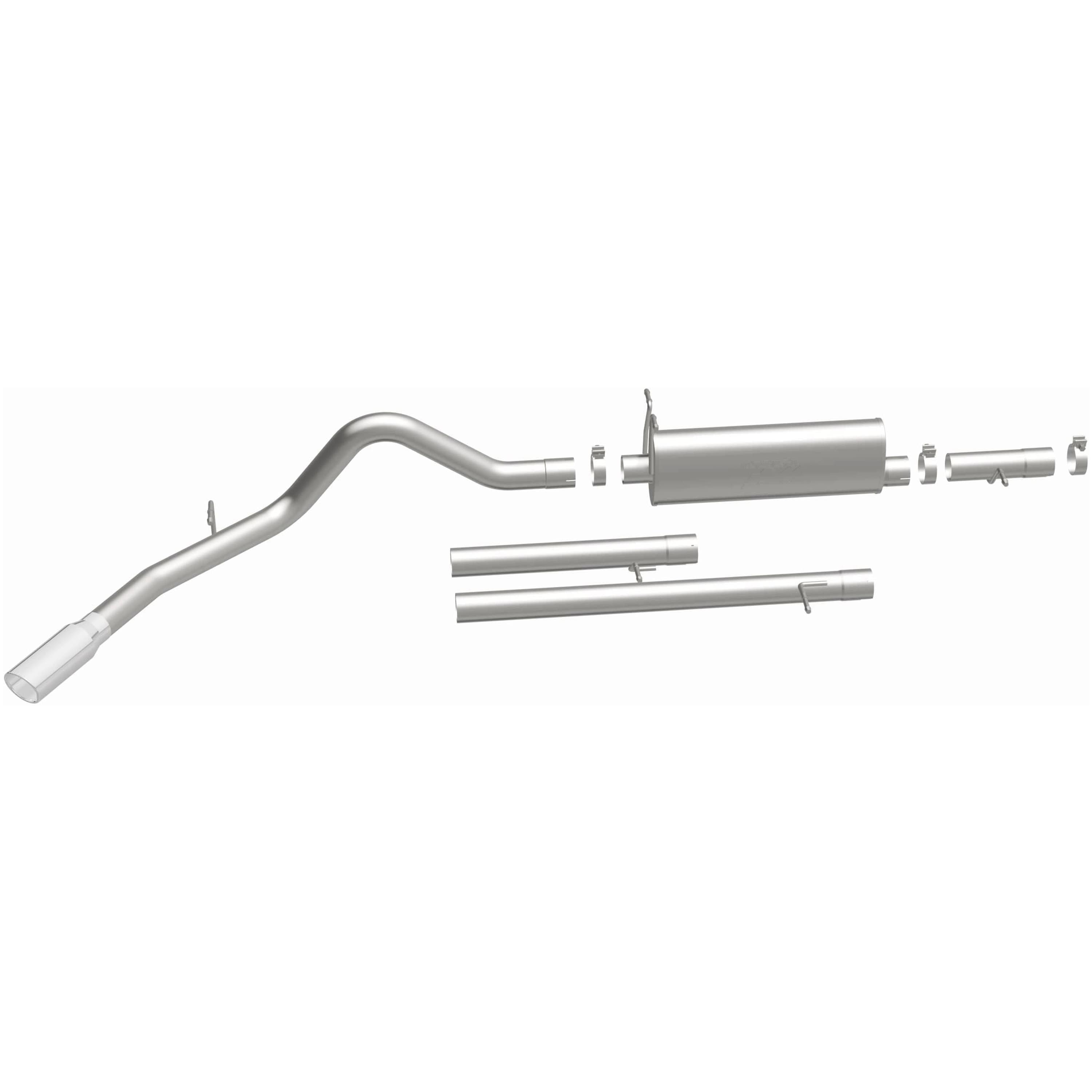 MagnaFlow 1999-2004 Ford F-250 Super Duty 6.8L | 1999-2004 Ford F-350 Super Duty 6.8L Street Series Cat-Back Performance Exhaust System 15869 product image