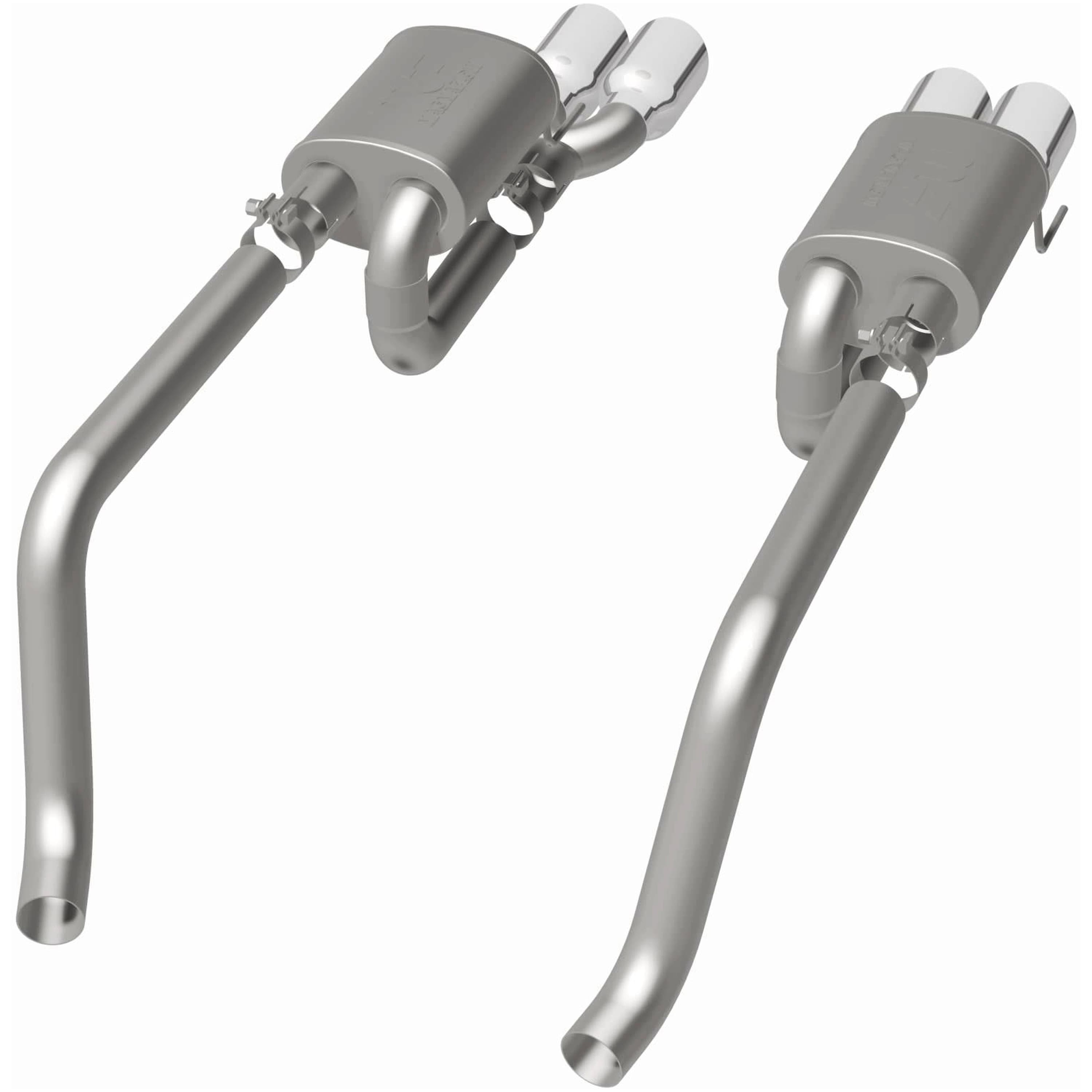 MagnaFlow 2005-2007 Chevrolet Corvette 6.0L | 2008 Chevrolet Corvette 6.2L Street Series Axle Back Performance Exhaust System 15886 product image