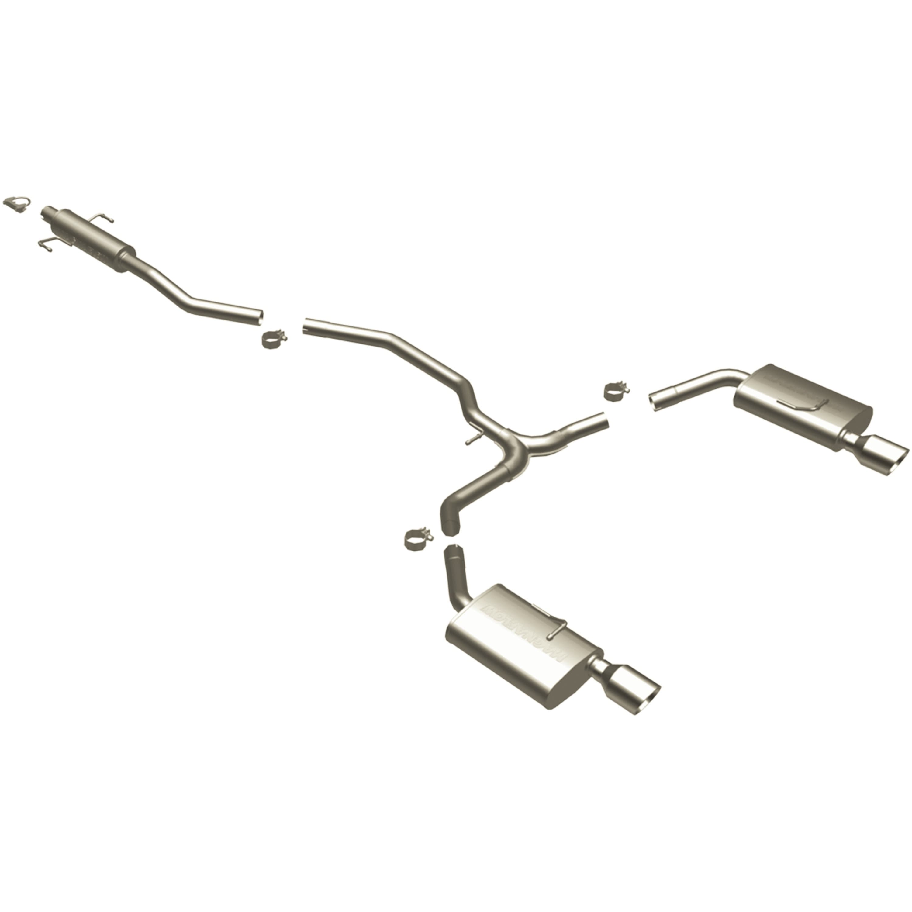 0612 Fusion Fwd/0609 Milan Fwd/Mkz Fwd Street Series Catback Exhaust System product image