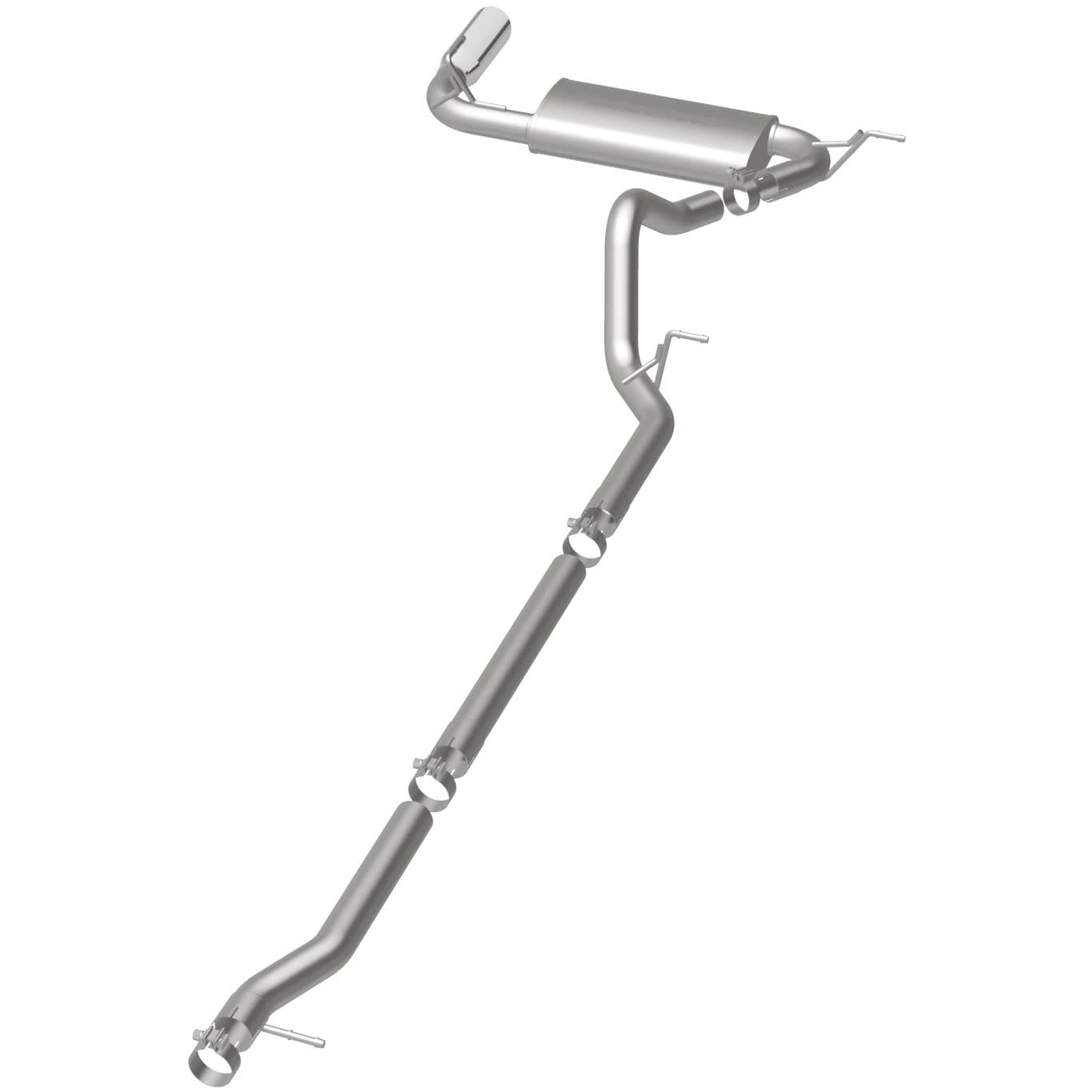 MagnaFlow 2007-2011 Jeep Wrangler Street Series Cat-Back Performance Exhaust System product image
