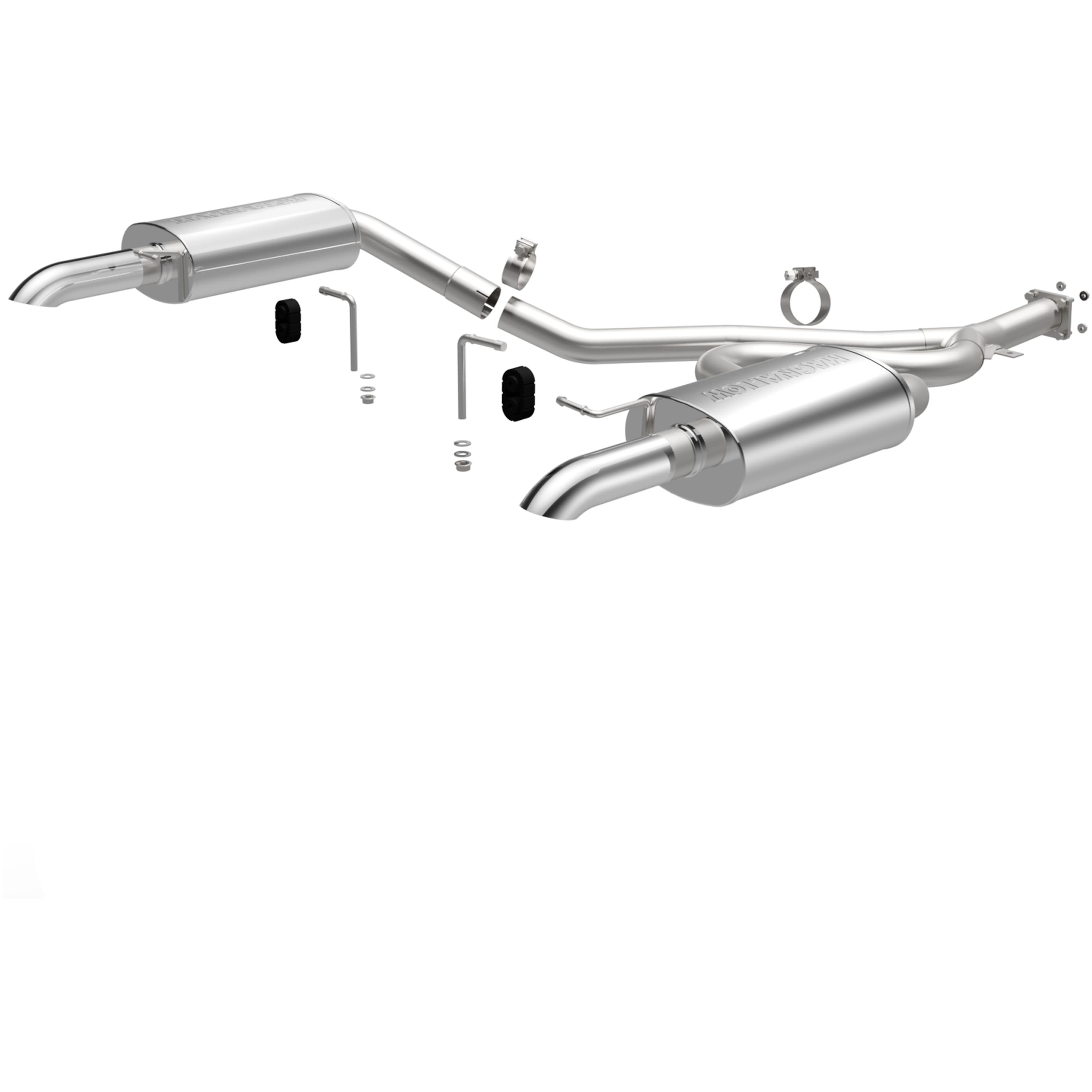 MagnaFlow 1980-1981 Chevrolet Corvette 5.7L Street Series Cat-Back Performance Exhaust System 16889 product image