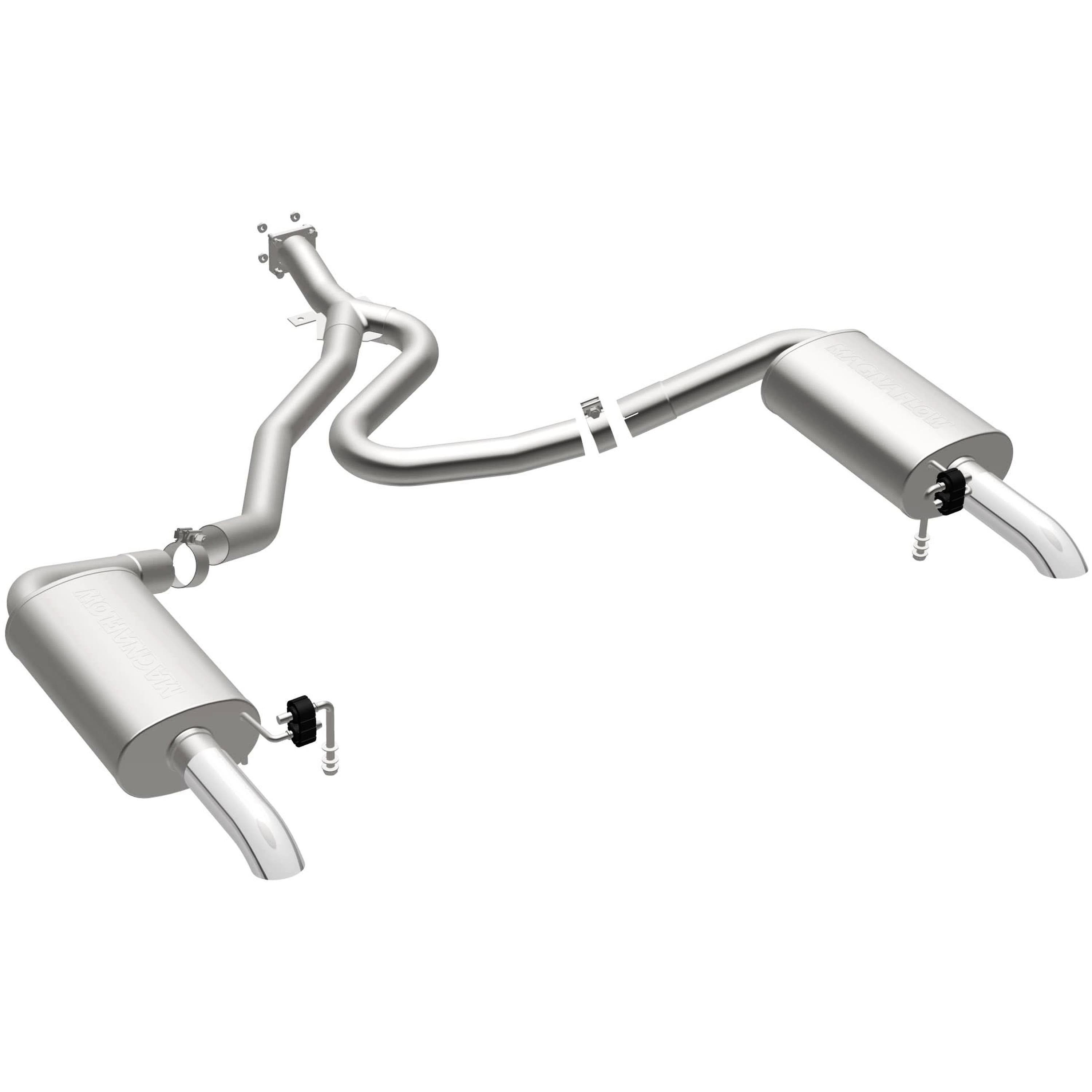 MagnaFlow 1980-1981 Chevrolet Corvette 5.7L Street Series Cat-Back Performance Exhaust System 16889 product image