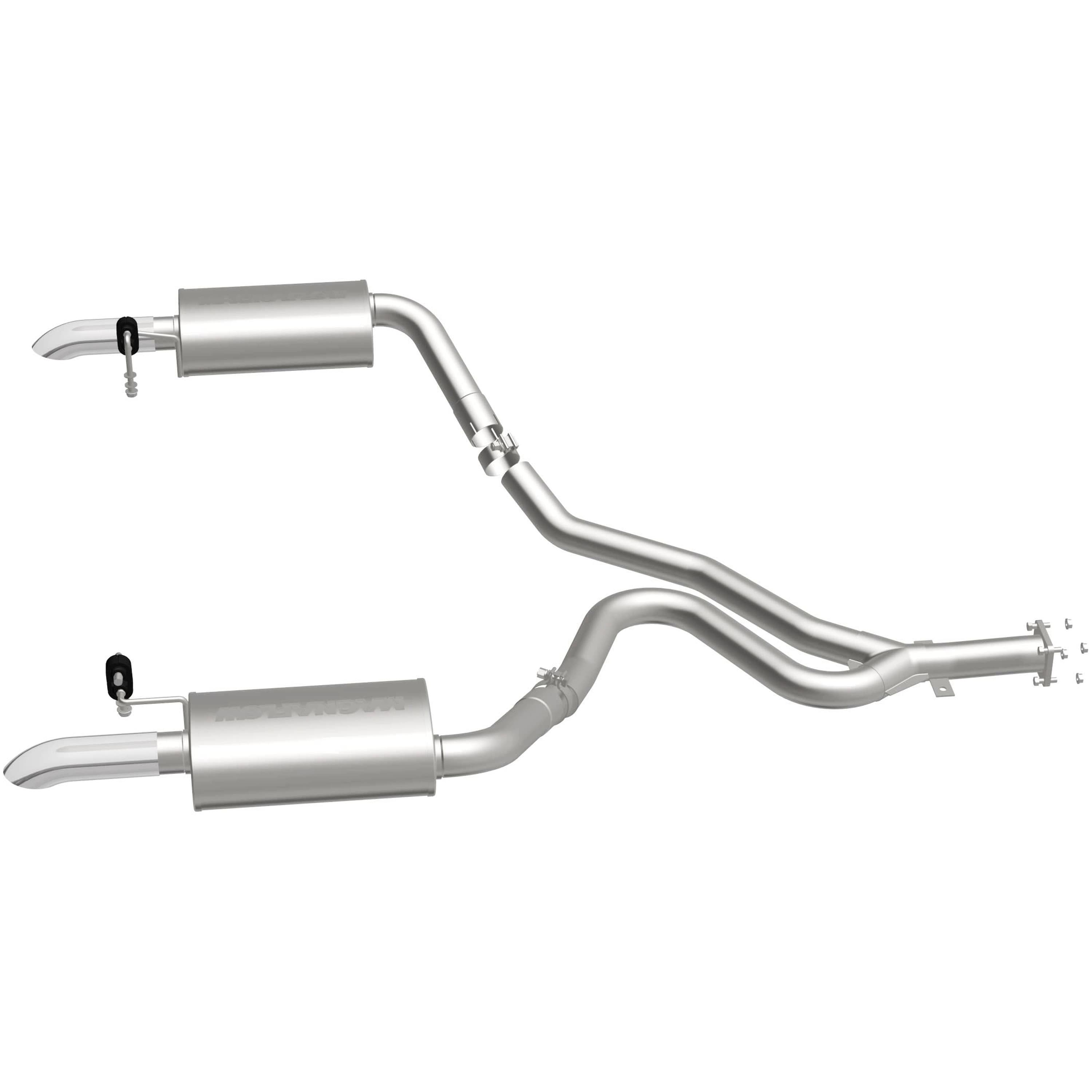 MagnaFlow 1980-1981 Chevrolet Corvette 5.7L Street Series Cat-Back Performance Exhaust System 16889 product image