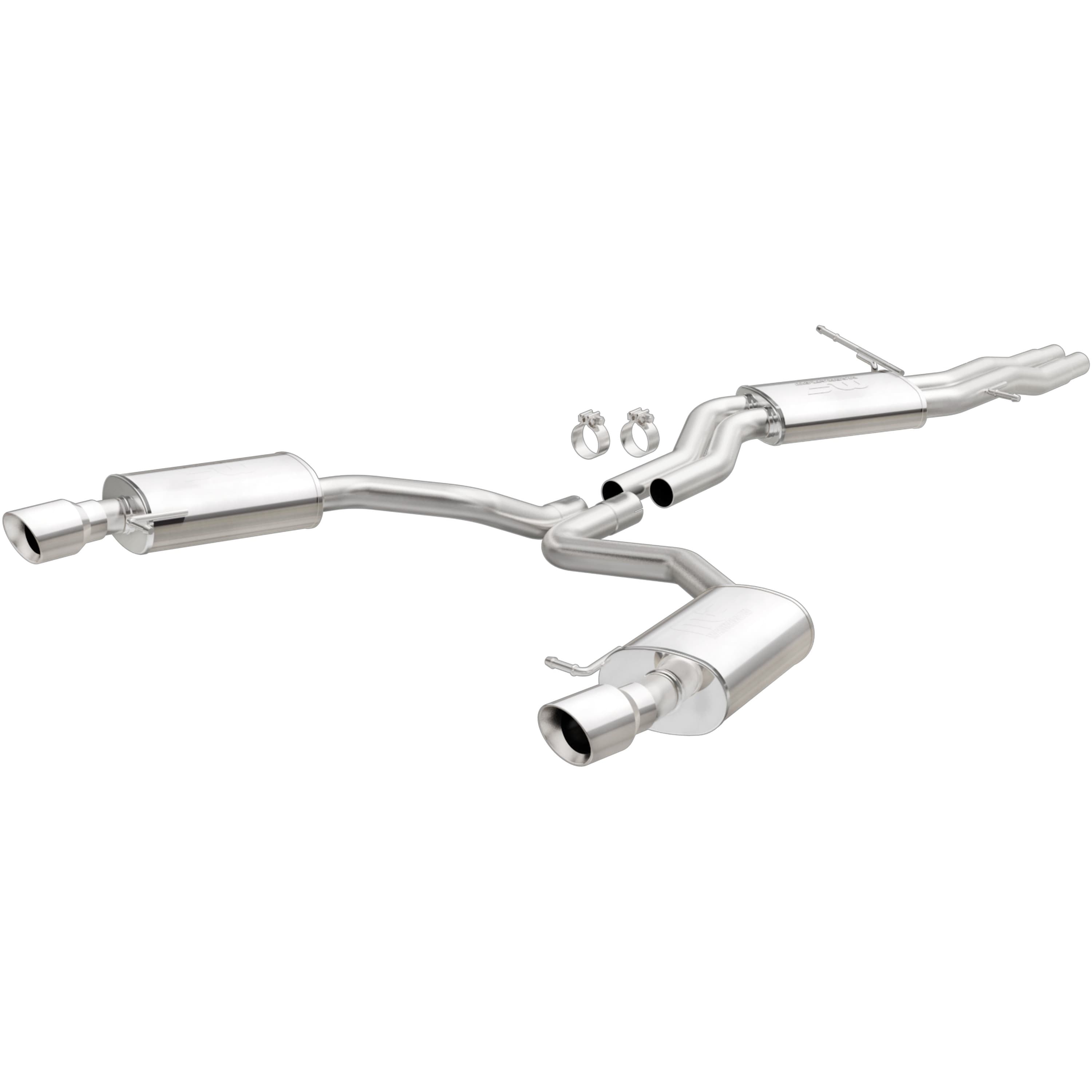 MagnaFlow 2012-2015 Audi A7 Quattro 3.0L | 2012-2015 Audi A6 Quattro 3.0L Touring Series Cat-Back Performance Exhaust System 19159 product image