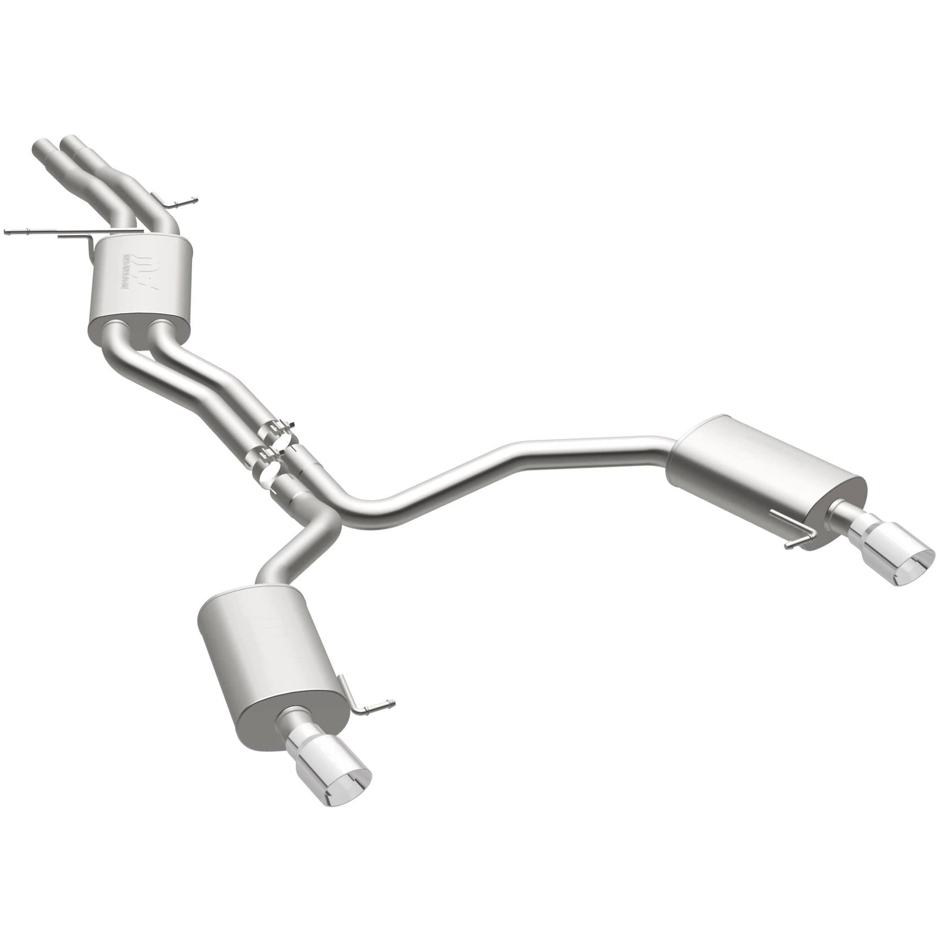 MagnaFlow 2012-2015 Audi A7 Quattro 3.0L | 2012-2015 Audi A6 Quattro 3.0L Touring Series Cat-Back Performance Exhaust System 19159 product image