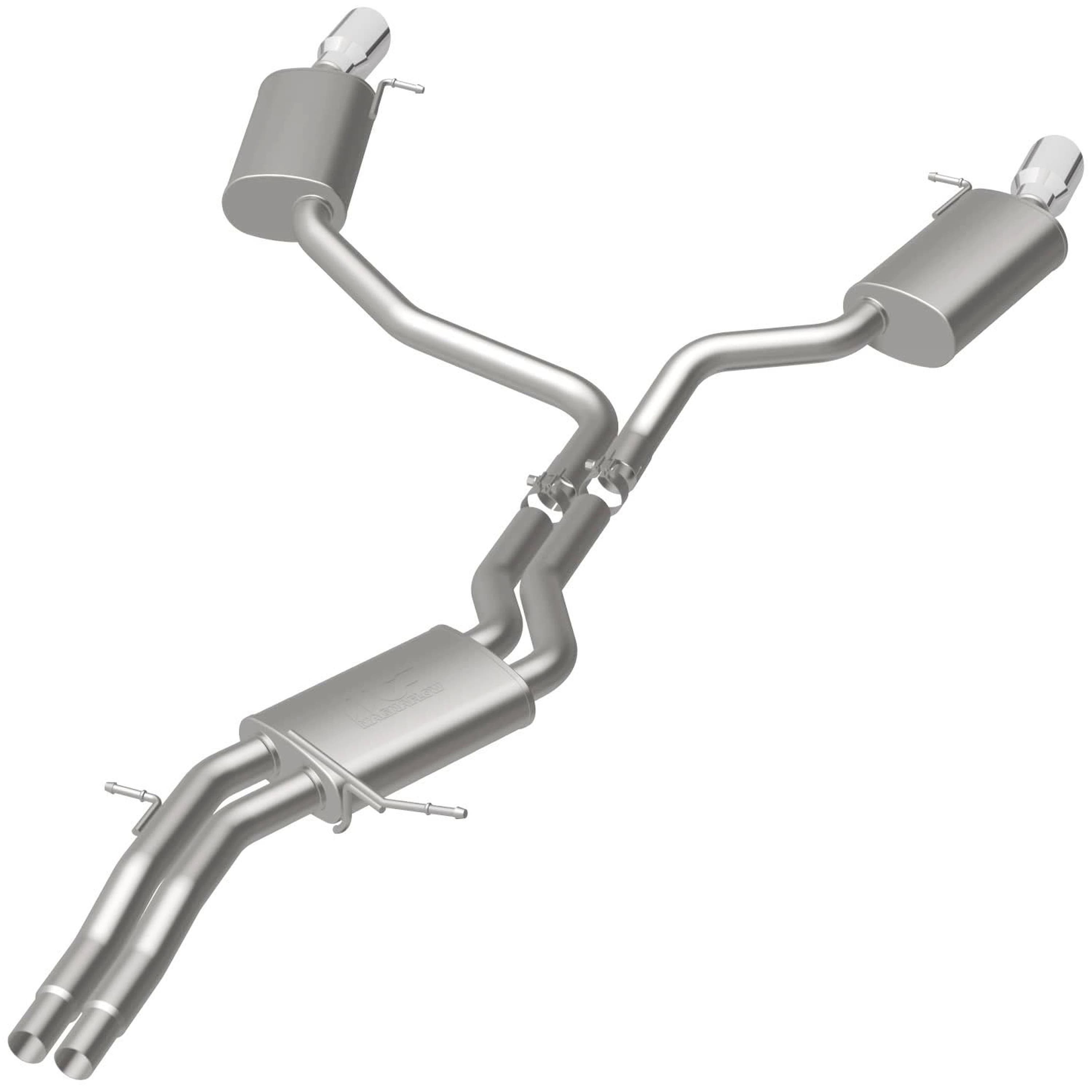 MagnaFlow 2012-2015 Audi A7 Quattro 3.0L | 2012-2015 Audi A6 Quattro 3.0L Touring Series Cat-Back Performance Exhaust System 19159 product image