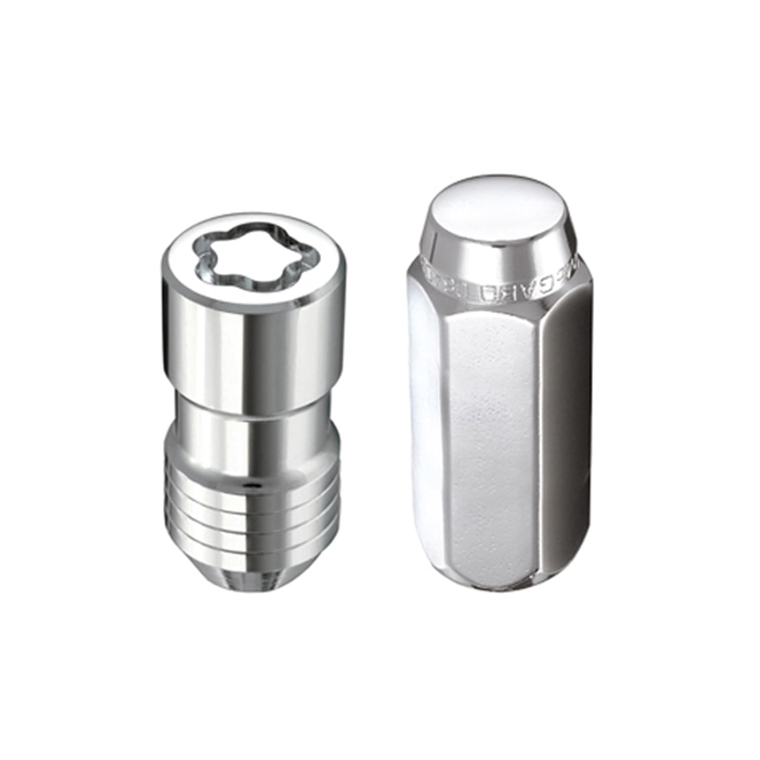 McGard 84838 Cone Seat Exposed Style Wheel Installation Kit-Chrome product image